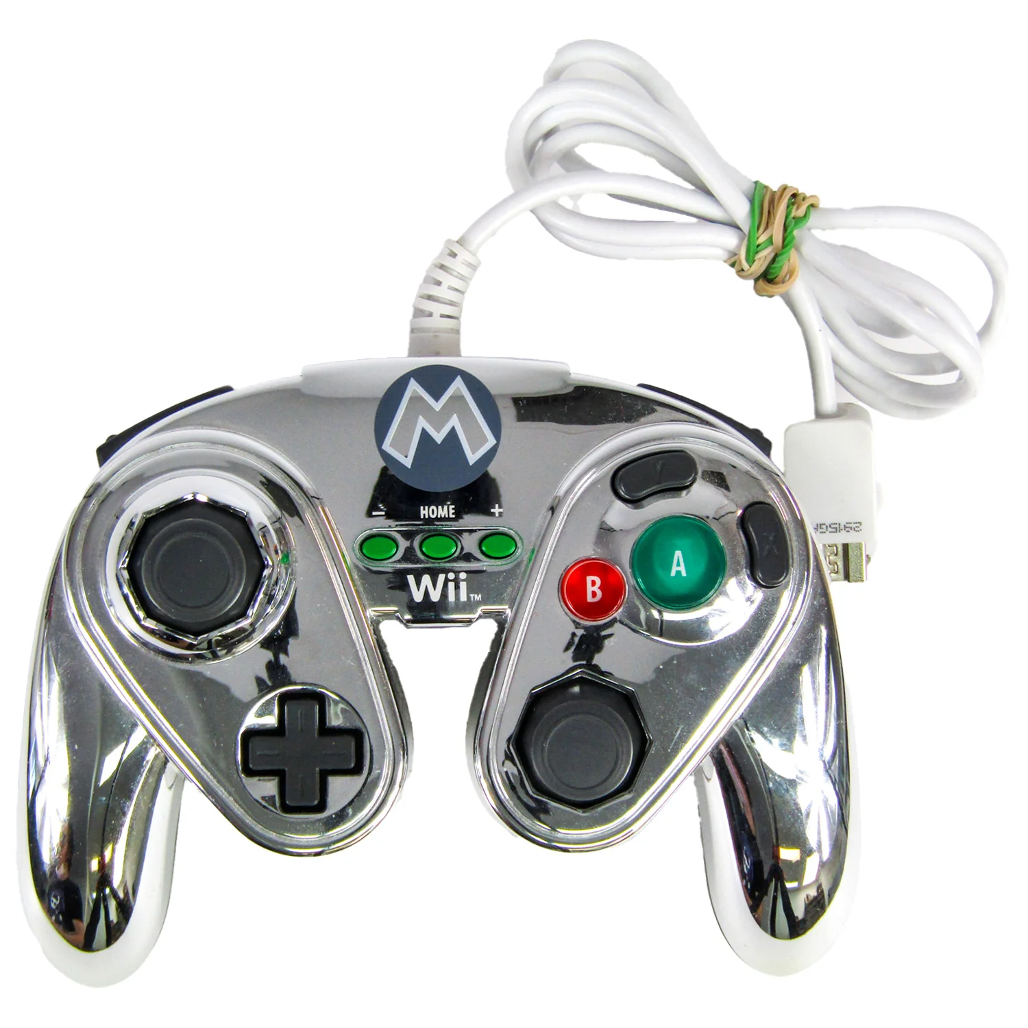 Metal Mario Wired Fight Pad (Nintendo Wii U)