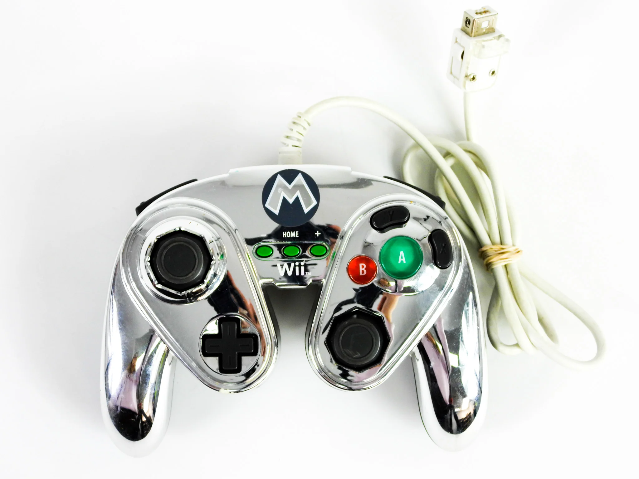 Metal Mario Wired Fight Pad (Nintendo Wii U) - Image 2