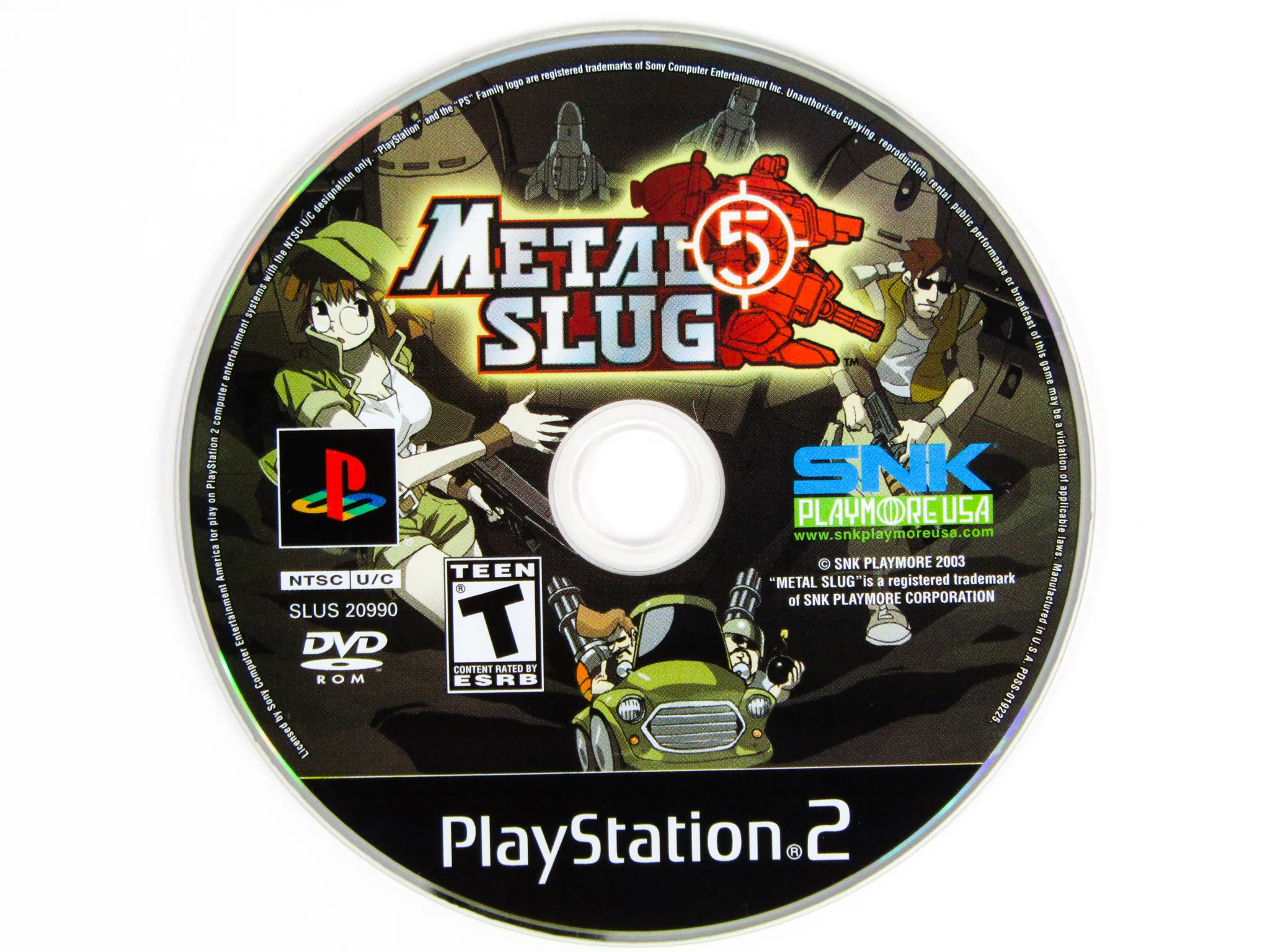 Metal Slug 4 & 5 (PlayStation 2 / PS2) - Image 3