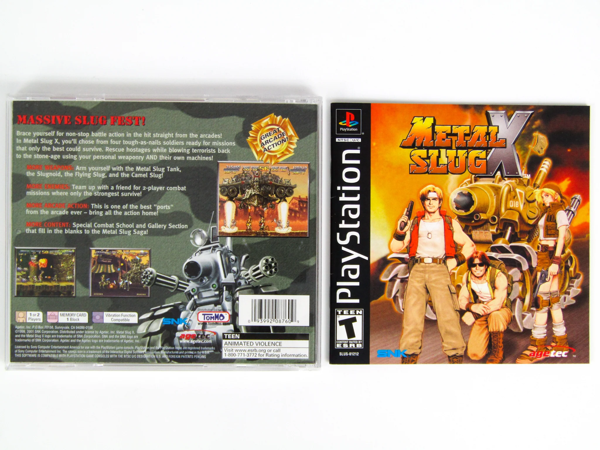 Metal Slug X (PlayStation / PS1) - Image 2
