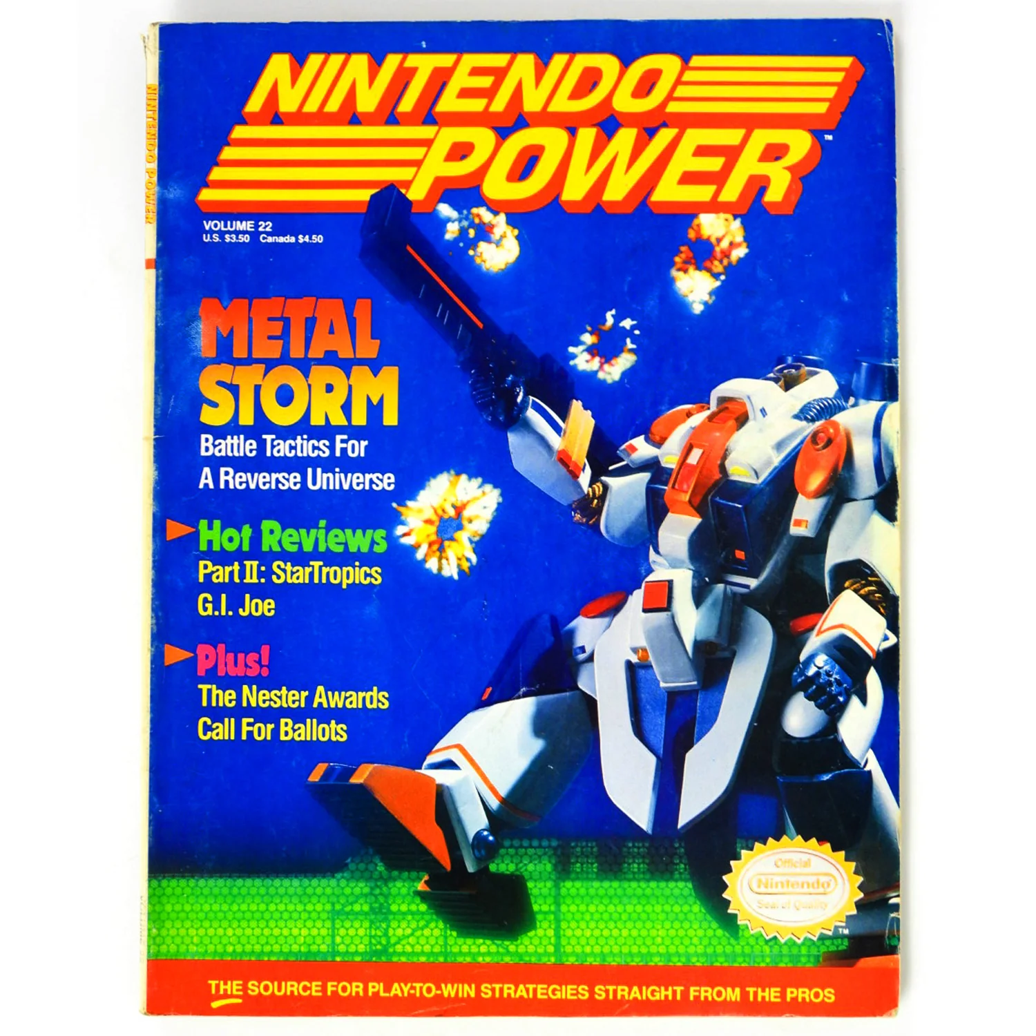 Metal Storm [Volume 22] [Nintendo Power] (Magazines) - Image 4