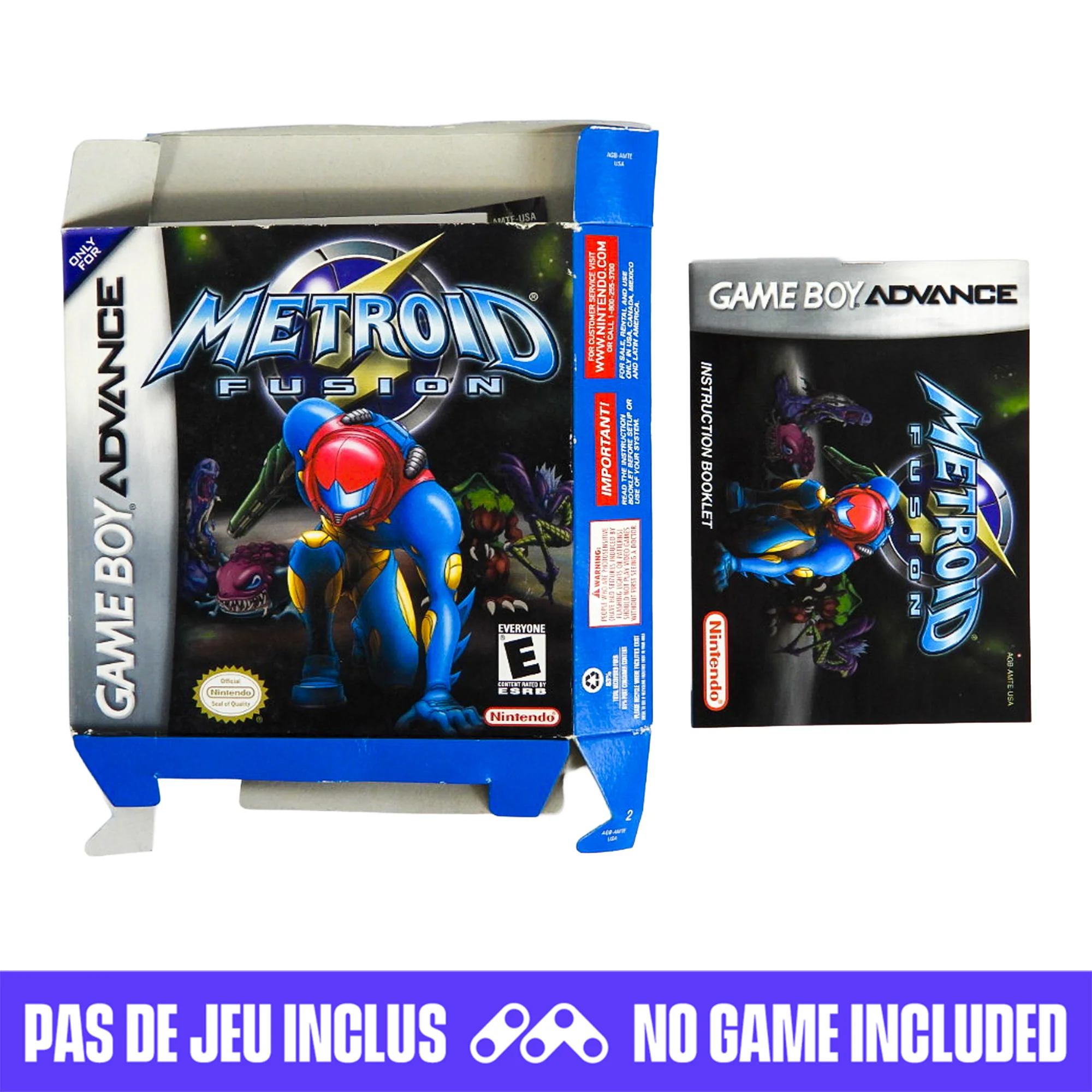 Metroid Fusion [Box] (Nintendo Game Boy Advance / GBA)