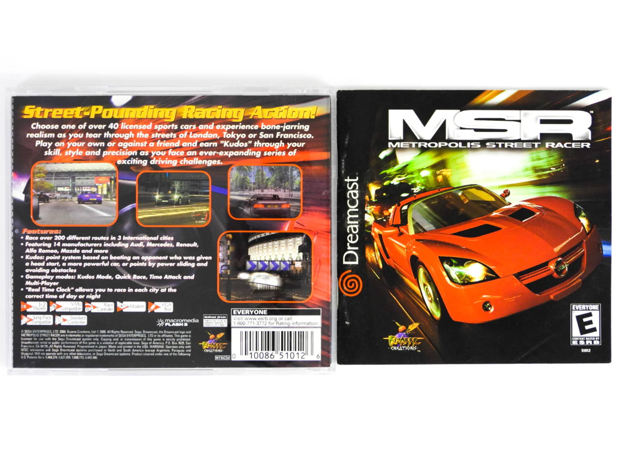 Metropolis Street Racer (Sega Dreamcast) - Image 2