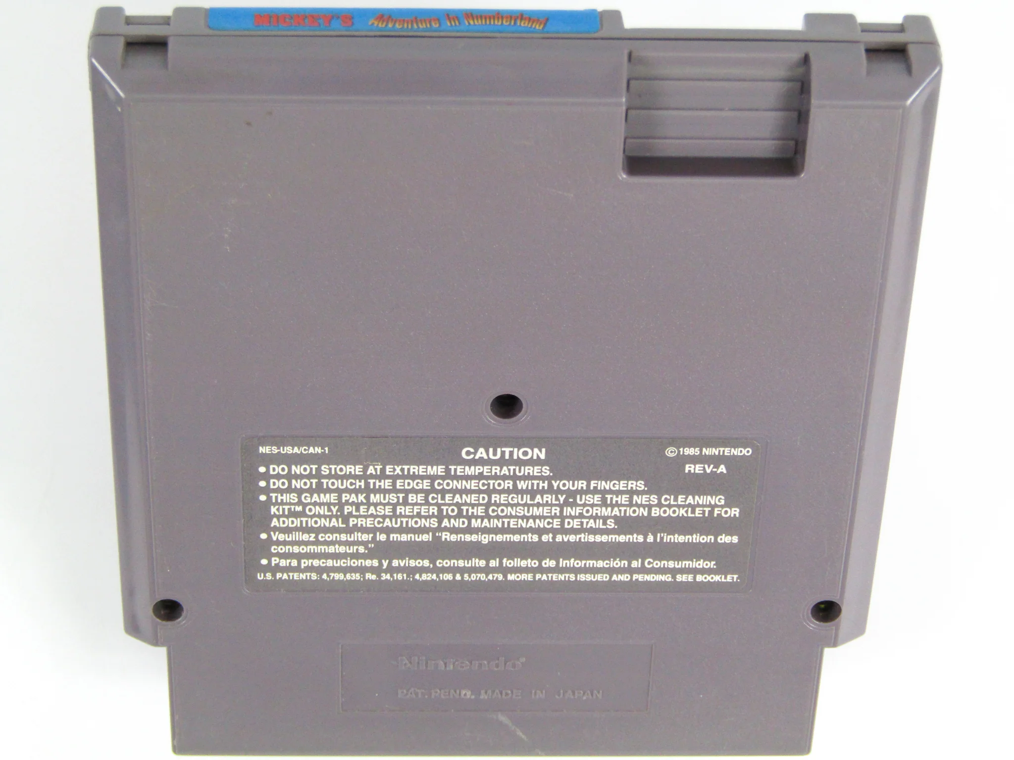 Mickey's Adventure In Numberland (Nintendo / NES) - Image 8