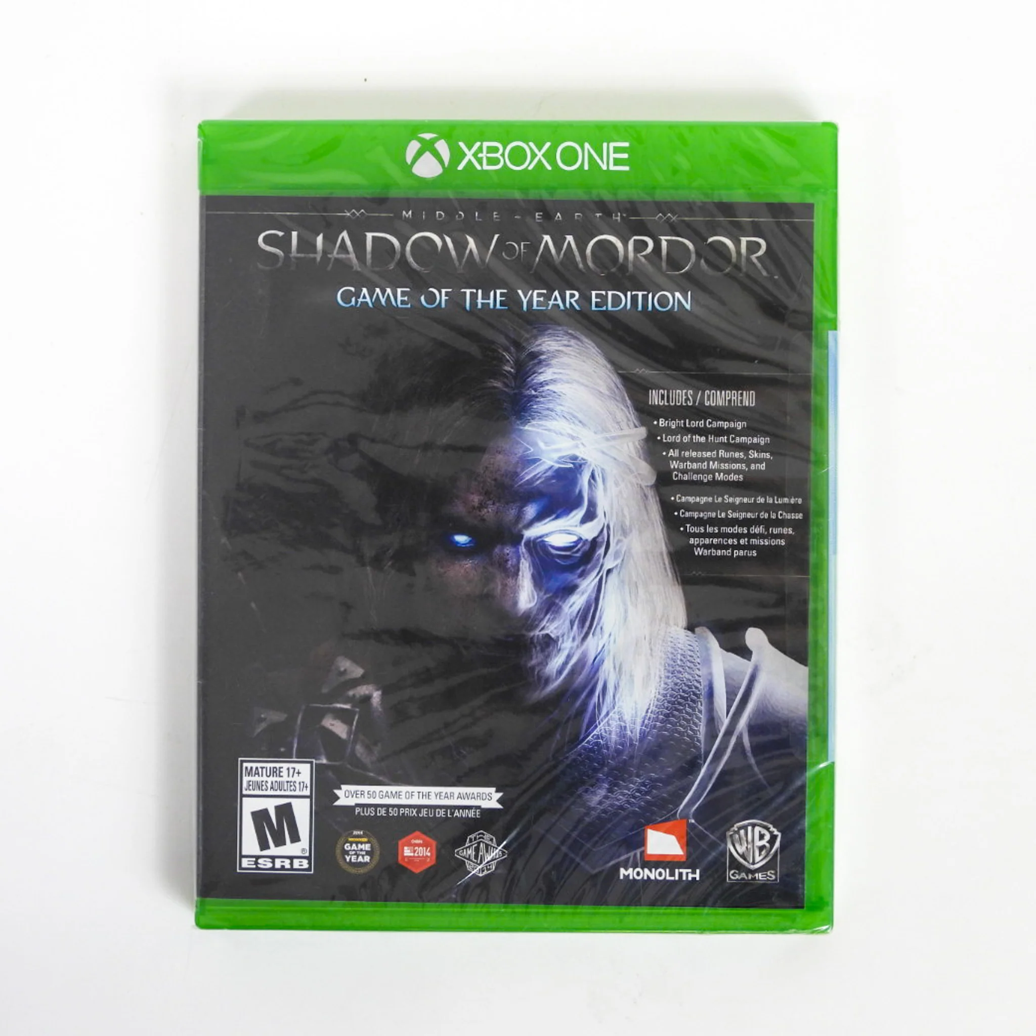 Middle Earth: Shadow Of Mordor [Game of the Year] (Xbox One)