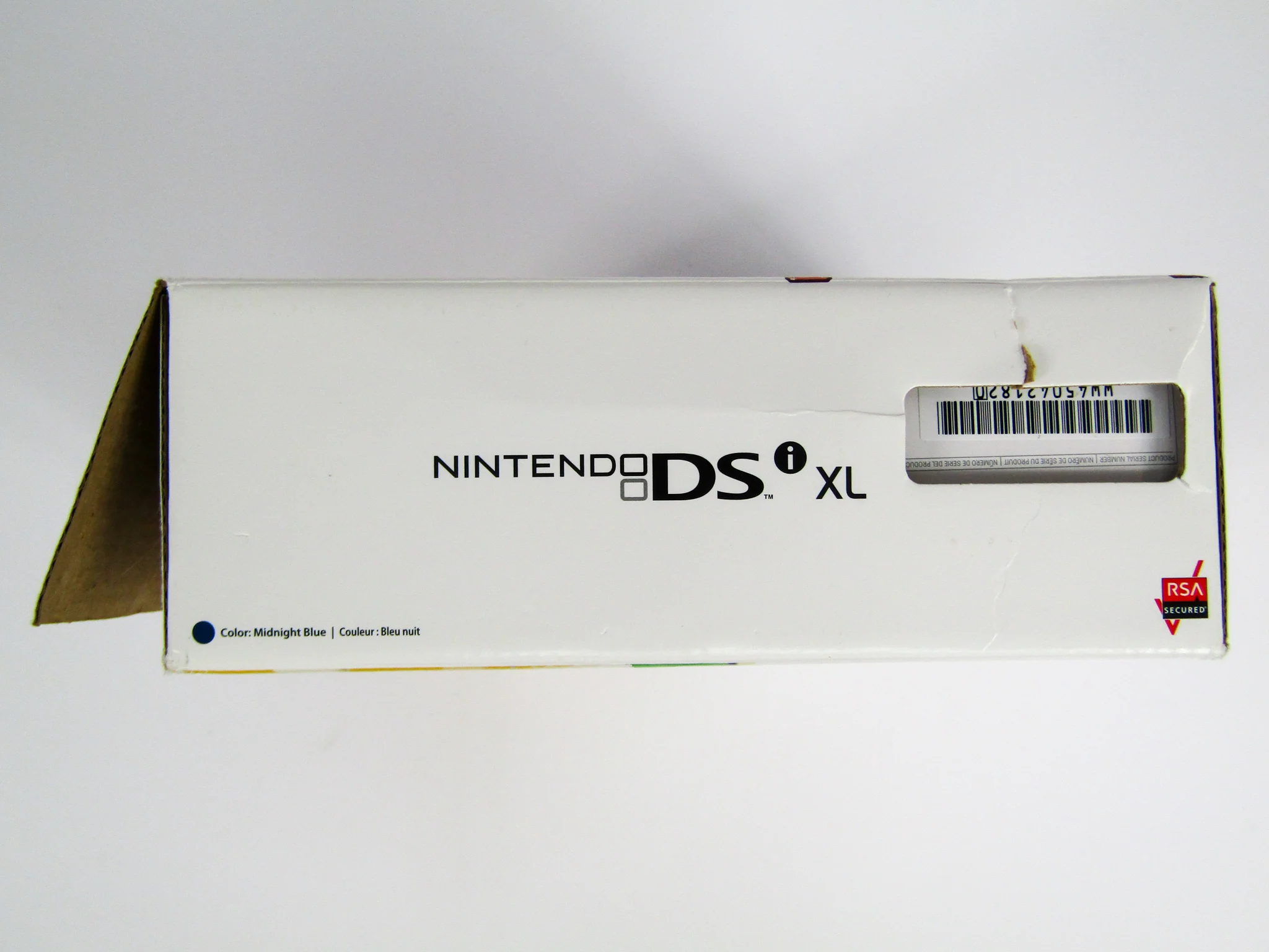 Nintendo DSi XL System Midnight Blue with Mario Vs. Donkey Kong Mini-Land Mayhem - Image 3