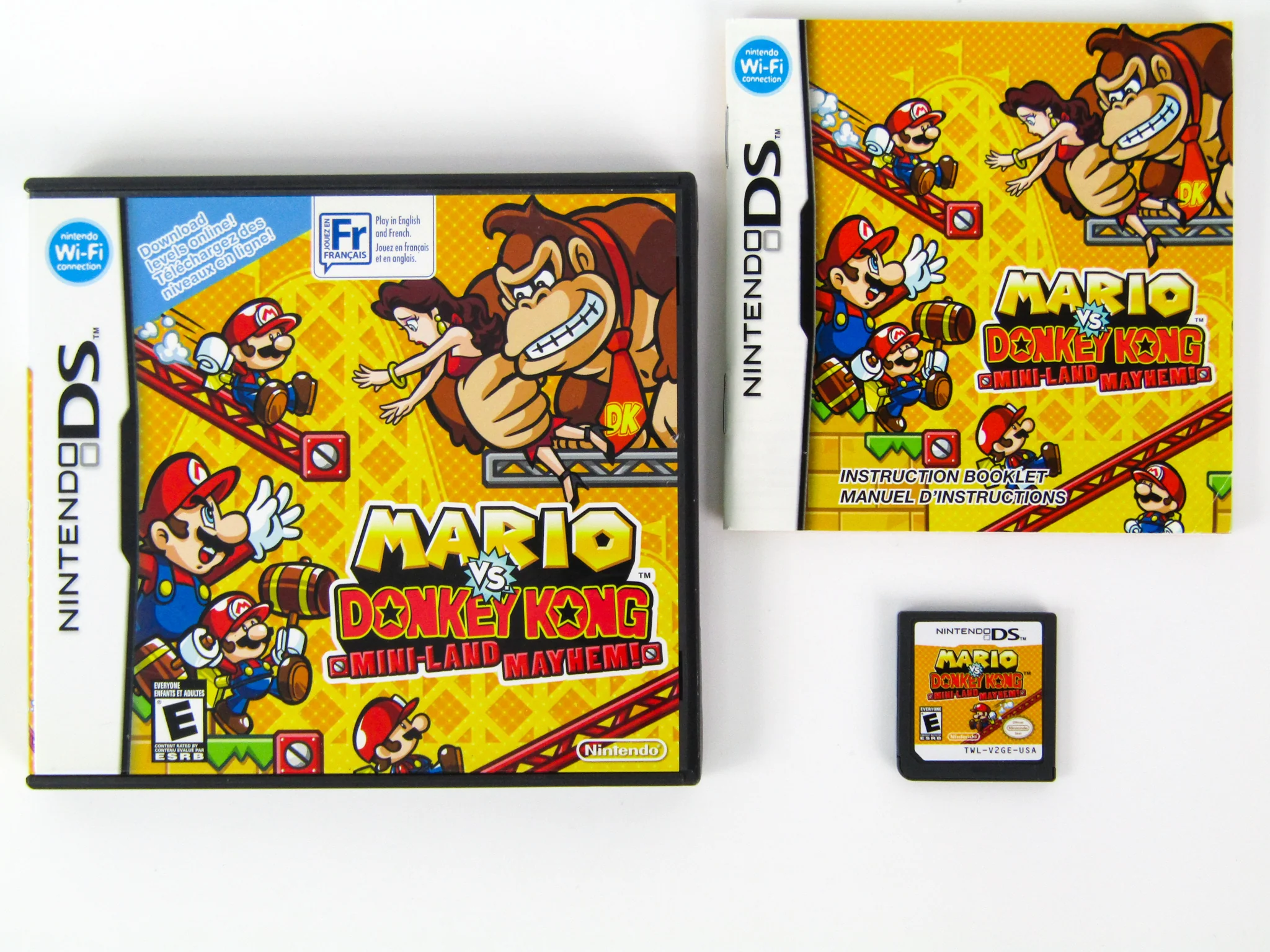 Nintendo DSi XL System Midnight Blue with Mario Vs. Donkey Kong Mini-Land Mayhem - Image 9
