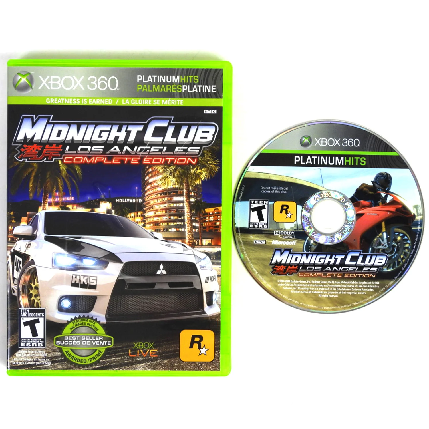 Midnight Club Los Angeles [Complete Edition] [Green Box] [Platinum Hits] (Xbox 360) - Image 2