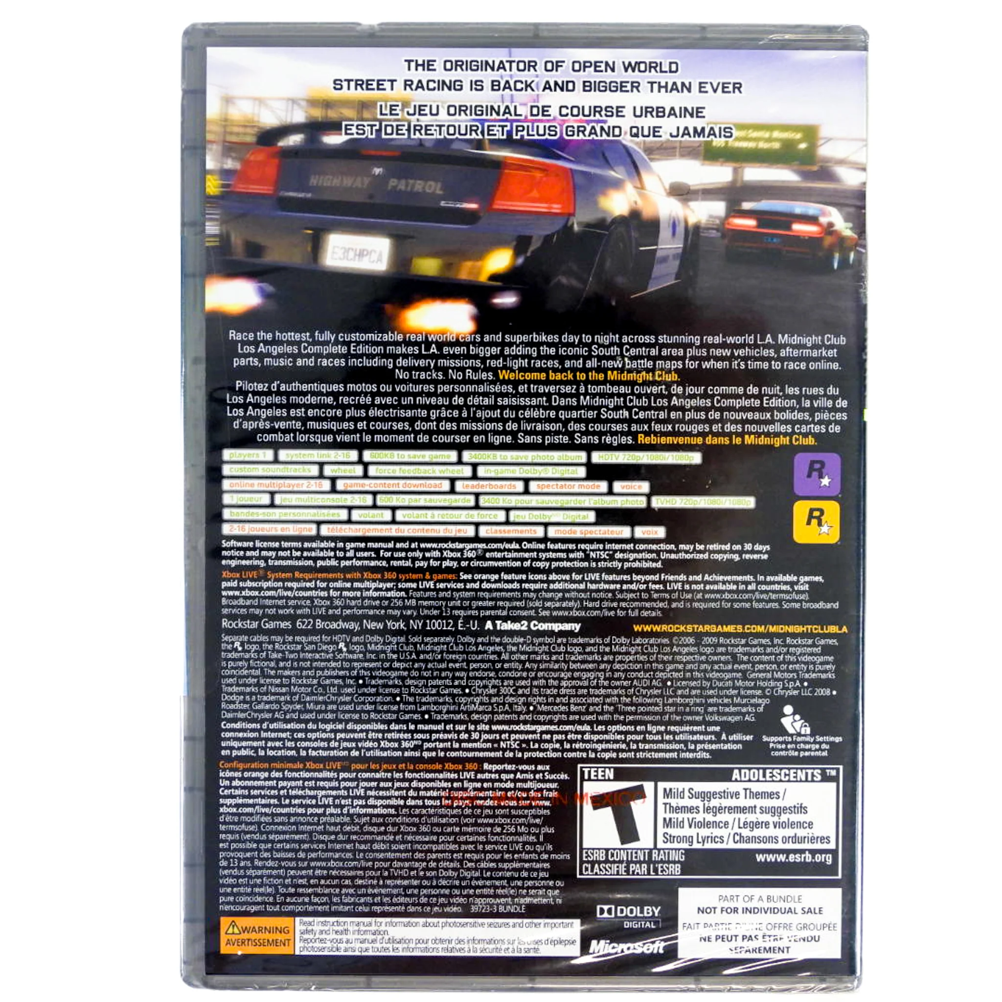 Midnight Club Los Angeles [Complete Edition] [Part of a Set] (Xbox 360) - Image 2