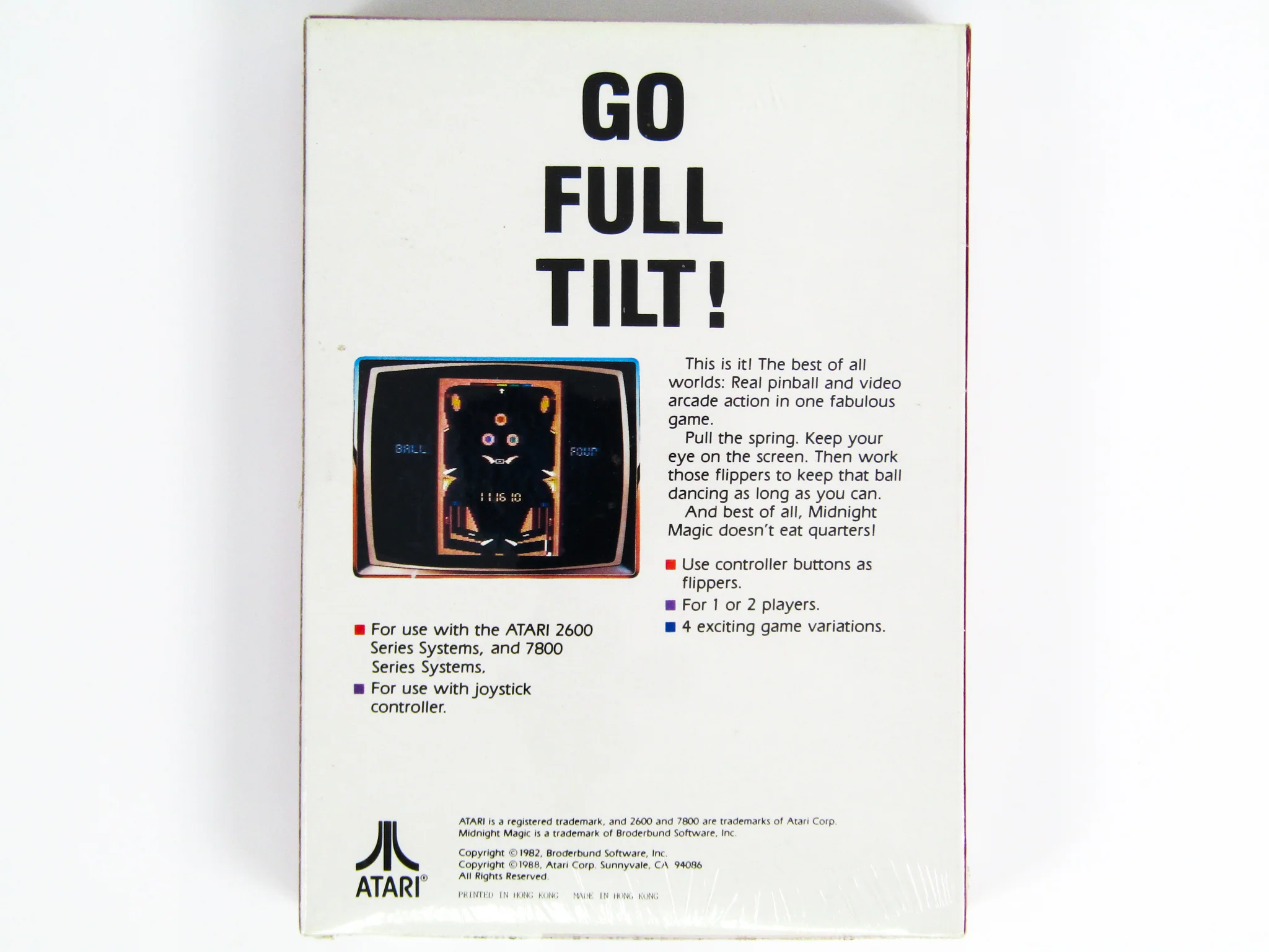 Midnight Magic [Picture Label] (Atari 2600) - Image 2