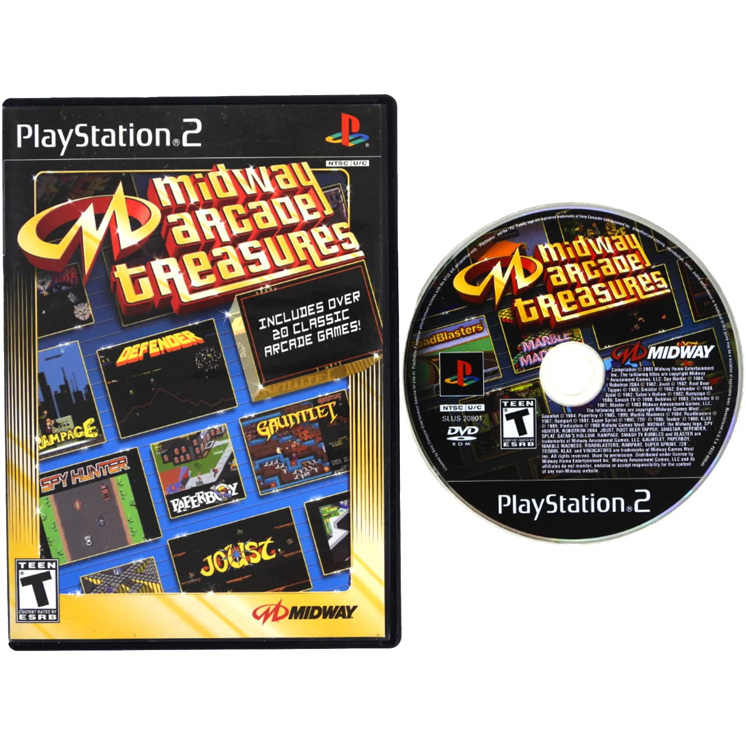 Midway Arcade Treasures (PlayStation 2 / PS2) - Image 3
