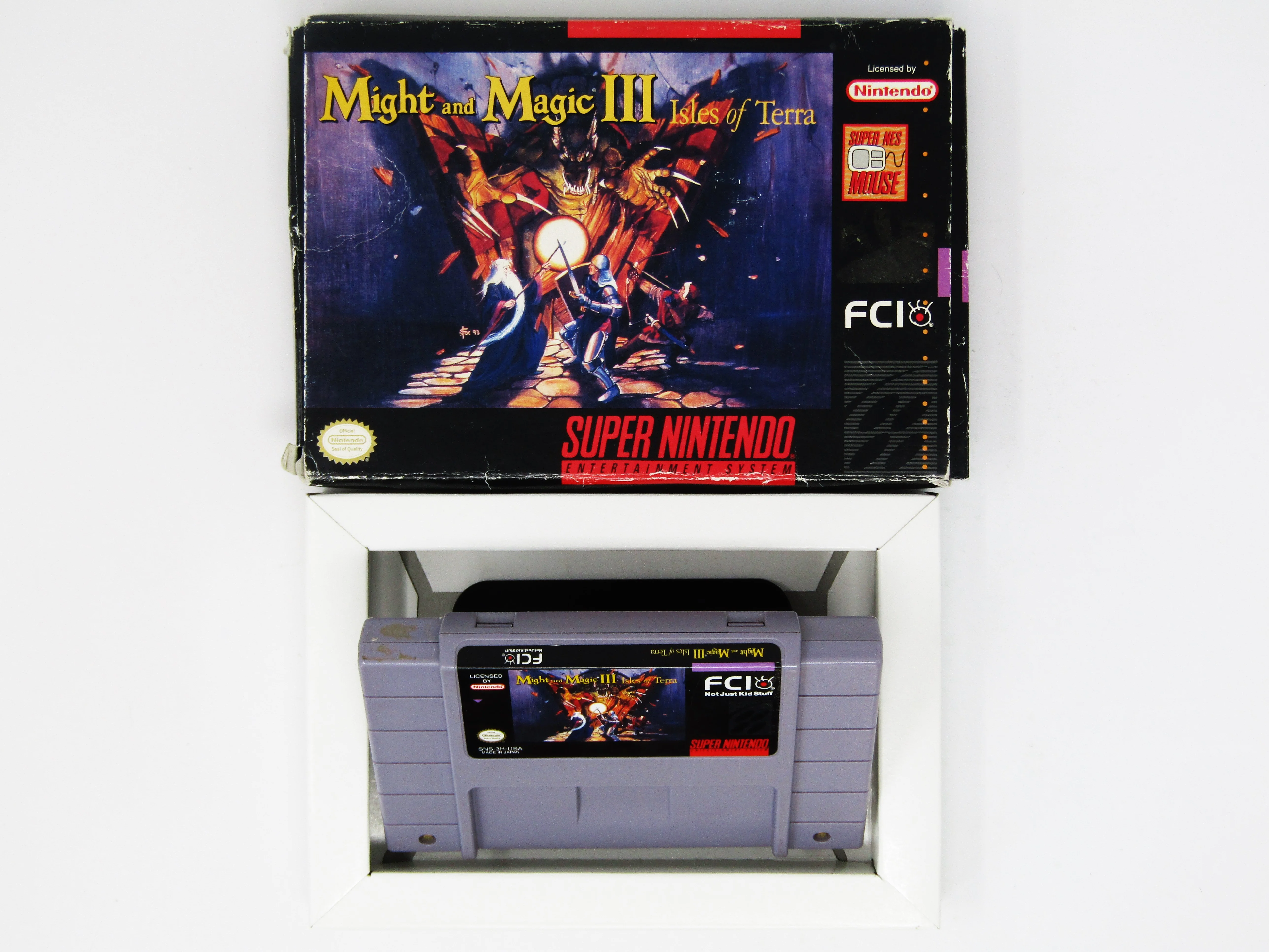 Might and Magic III 3 Isles of Terra (Super Nintendo / SNES) - Image 8
