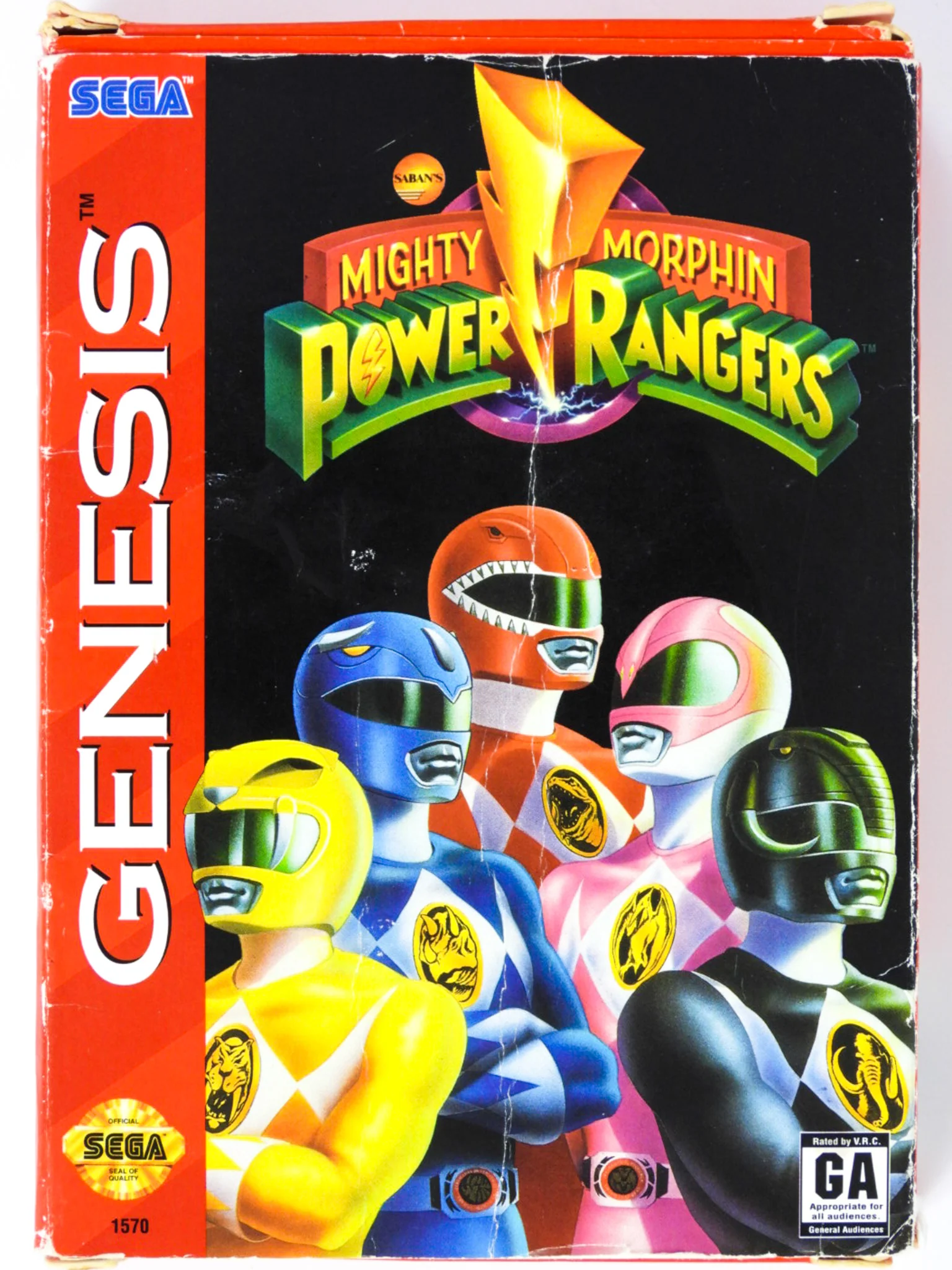 Mighty Morphin Power Rangers [Cardboard Box] (Sega Genesis) - Image 6
