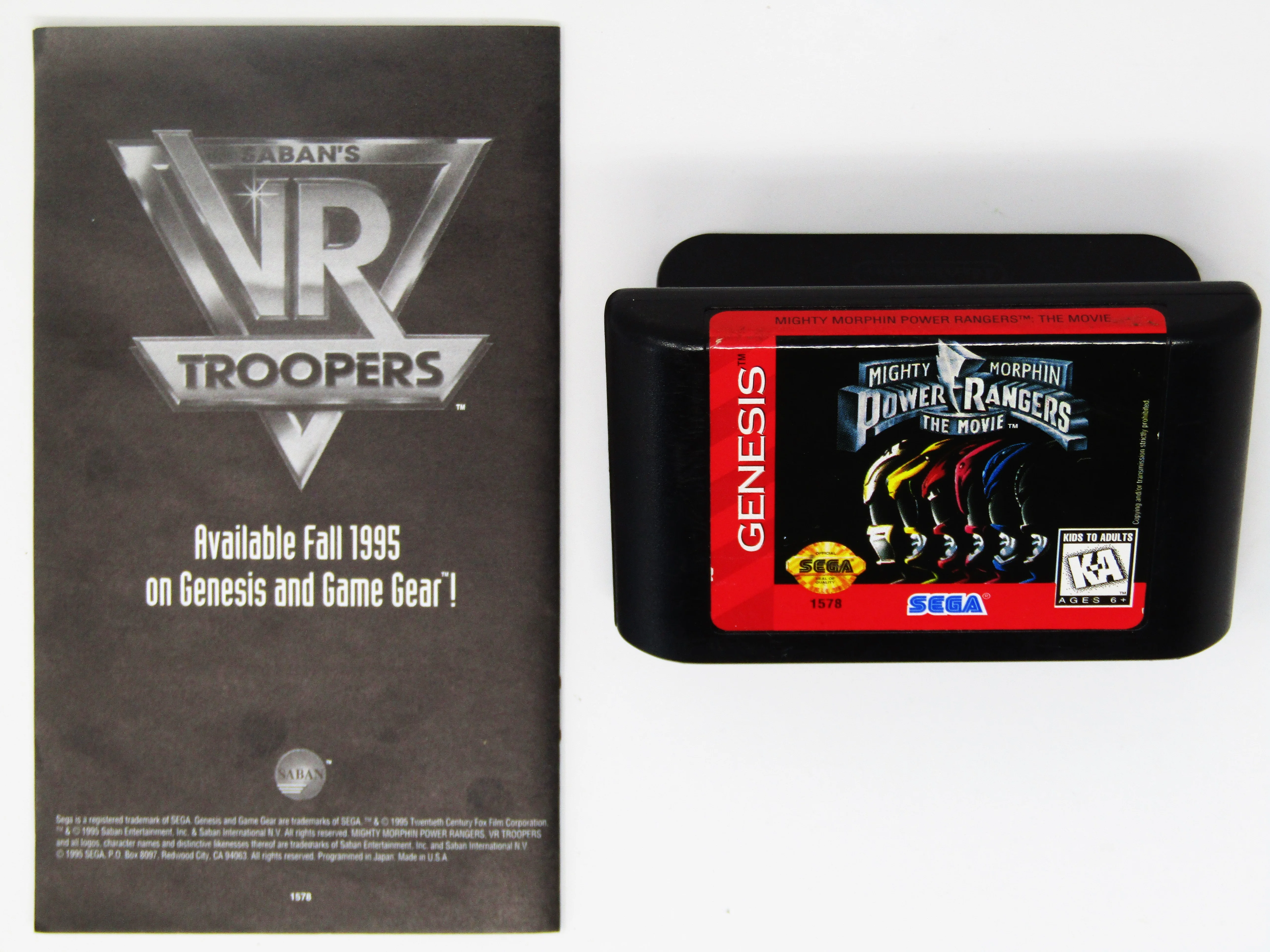 Mighty Morphin Power Rangers: The Movie (Sega Genesis) - Image 2