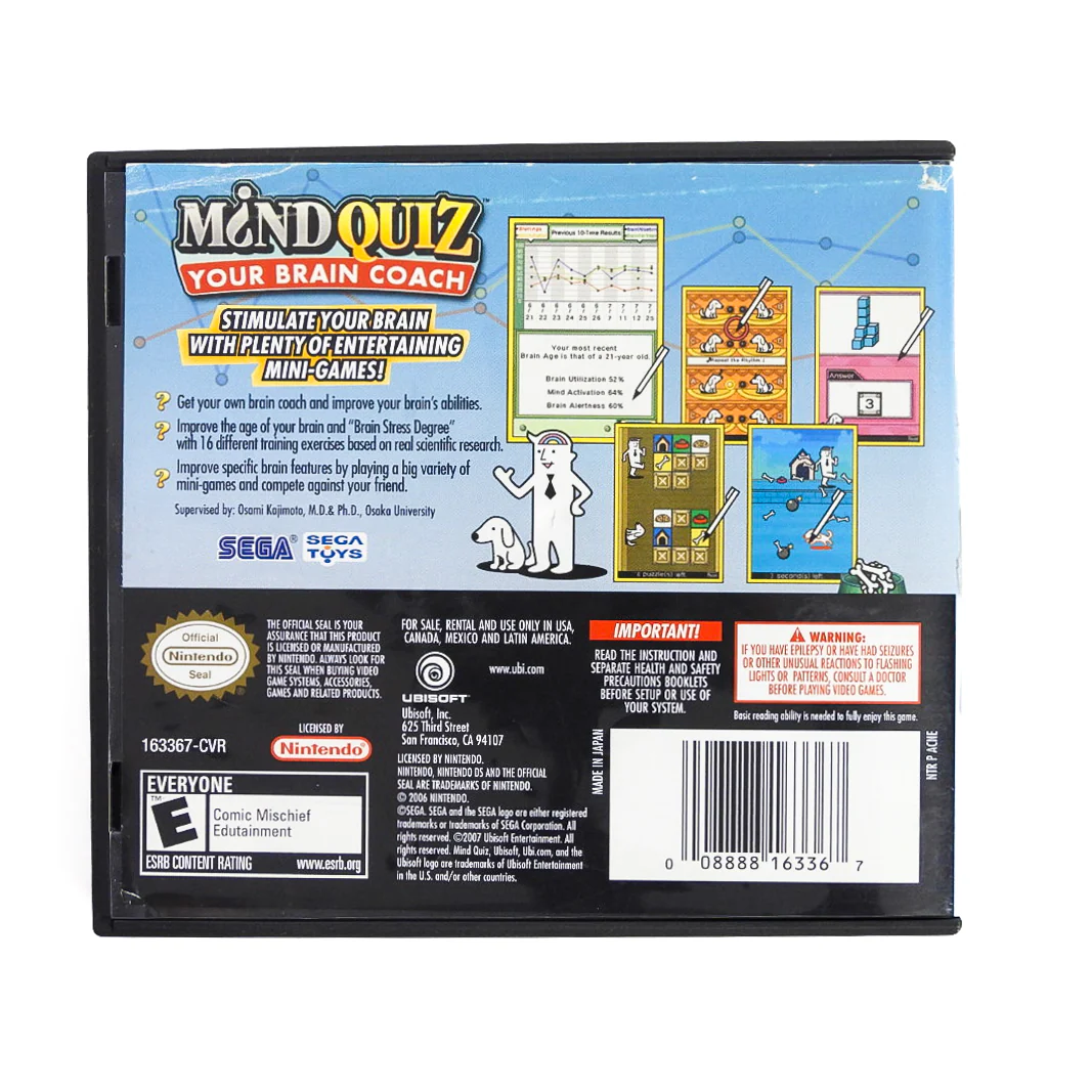 Mind Quiz: Your Brain Coach (Nintendo DS) - Image 2
