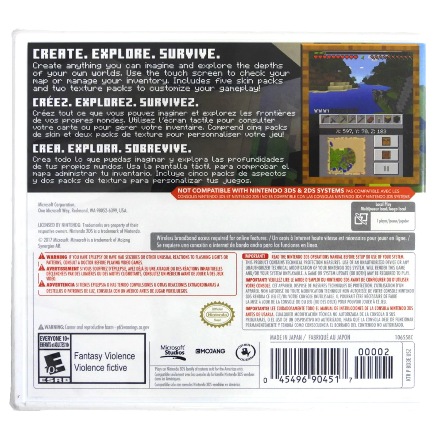 Minecraft [New Nintendo 3DS Edition] (Nintendo 3DS) - Image 2