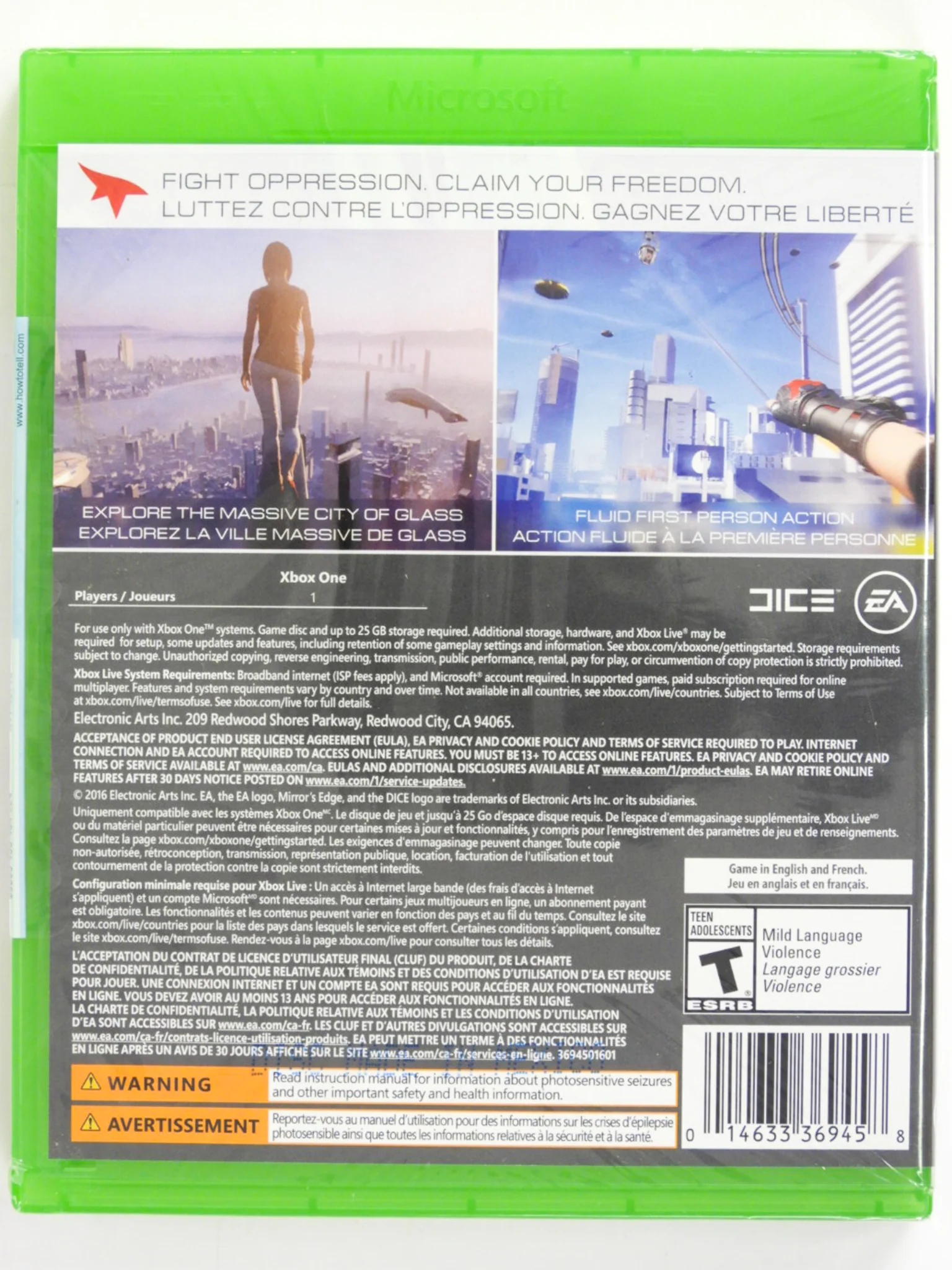 Mirror's Edge Catalyst (Xbox One) - Image 2