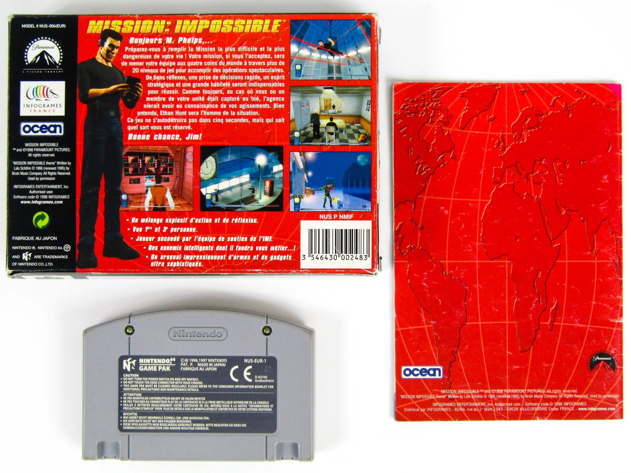 Mission Impossible [PAL] [French Version] (Nintendo 64 / N64) - Image 2