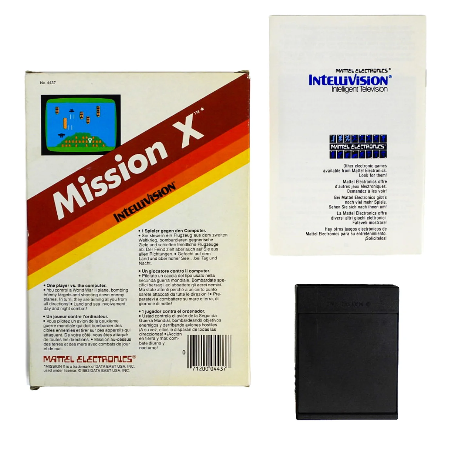 Mission X [International Version] (Intellivision) - Image 3