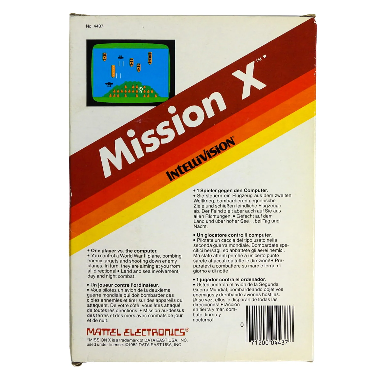 Mission X [International Version] (Intellivision) - Image 6
