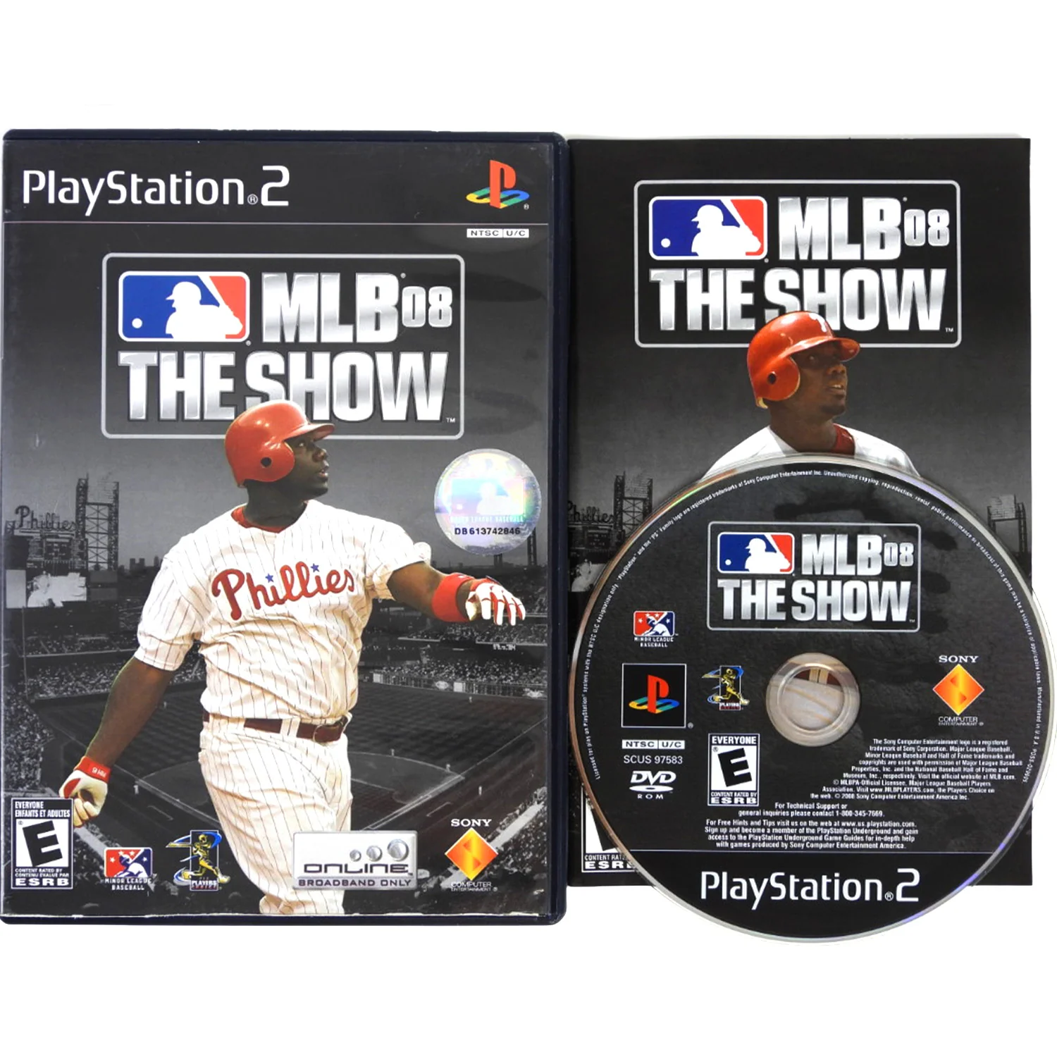 MLB 08 The Show (PlayStation 2 / PS2) - Image 2