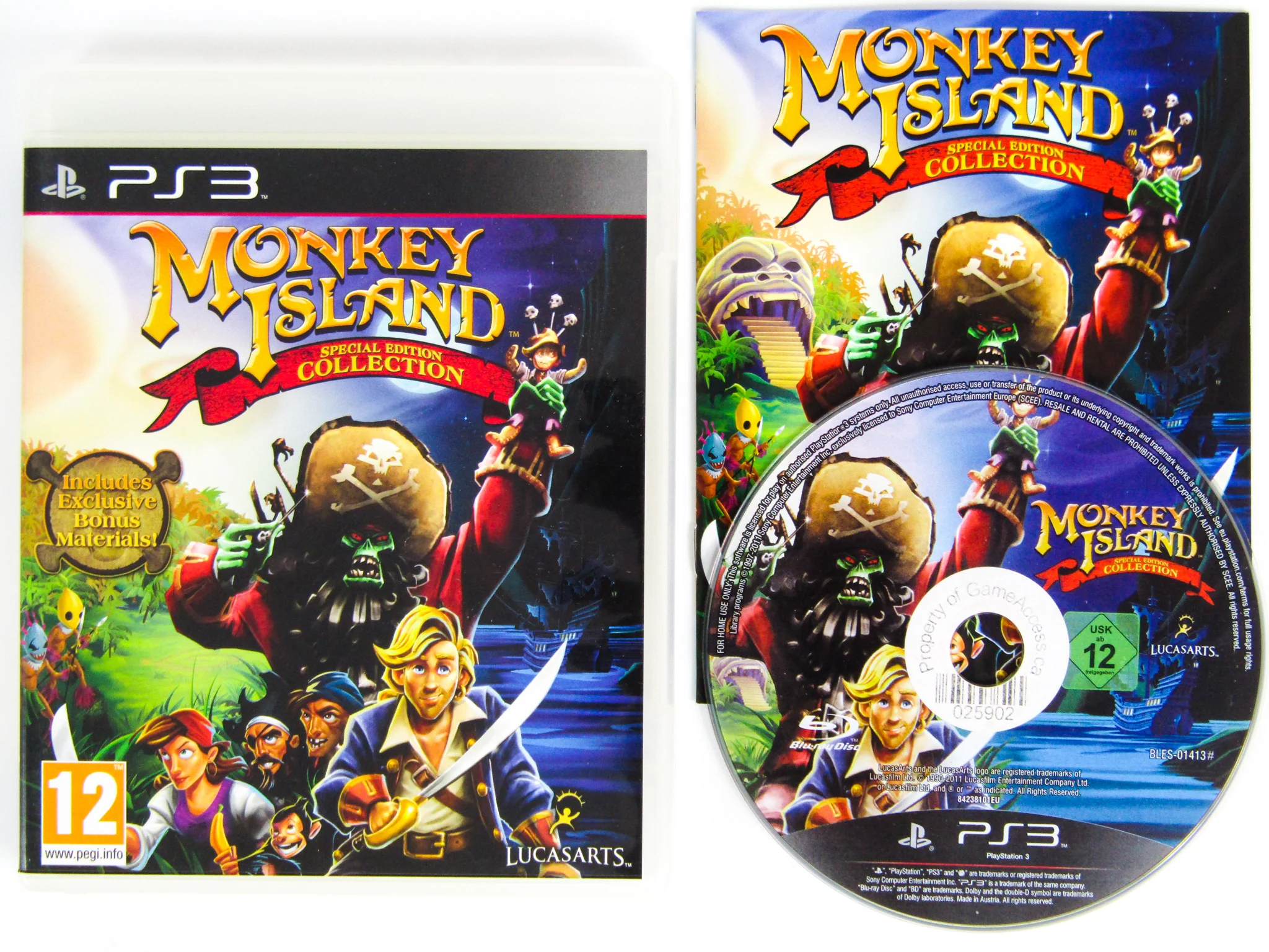 Monkey Island Special Edition Collection [PAL] (PlayStation 3 / PS3) - Image 2