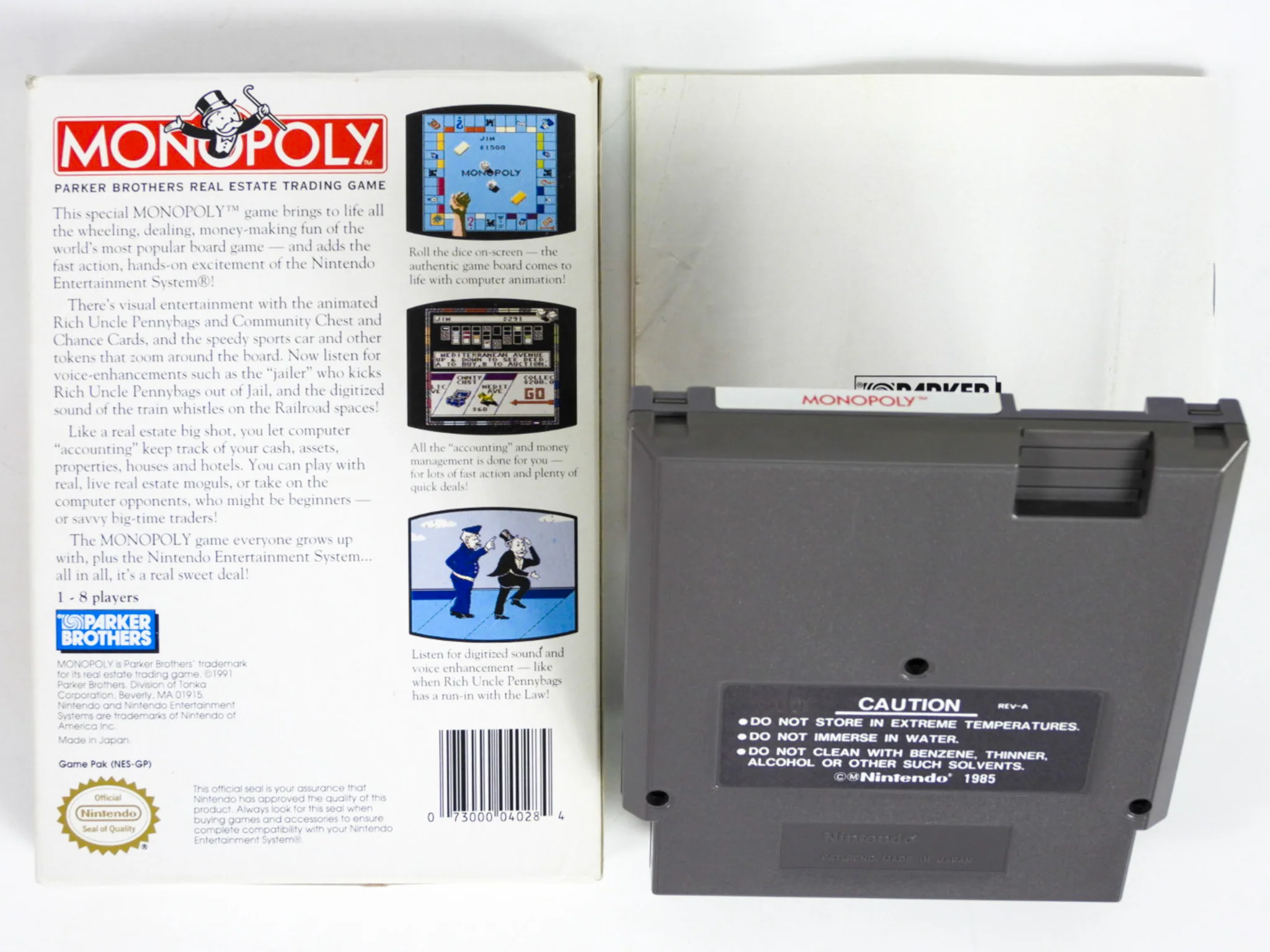 Monopoly (Nintendo / NES) - Image 2
