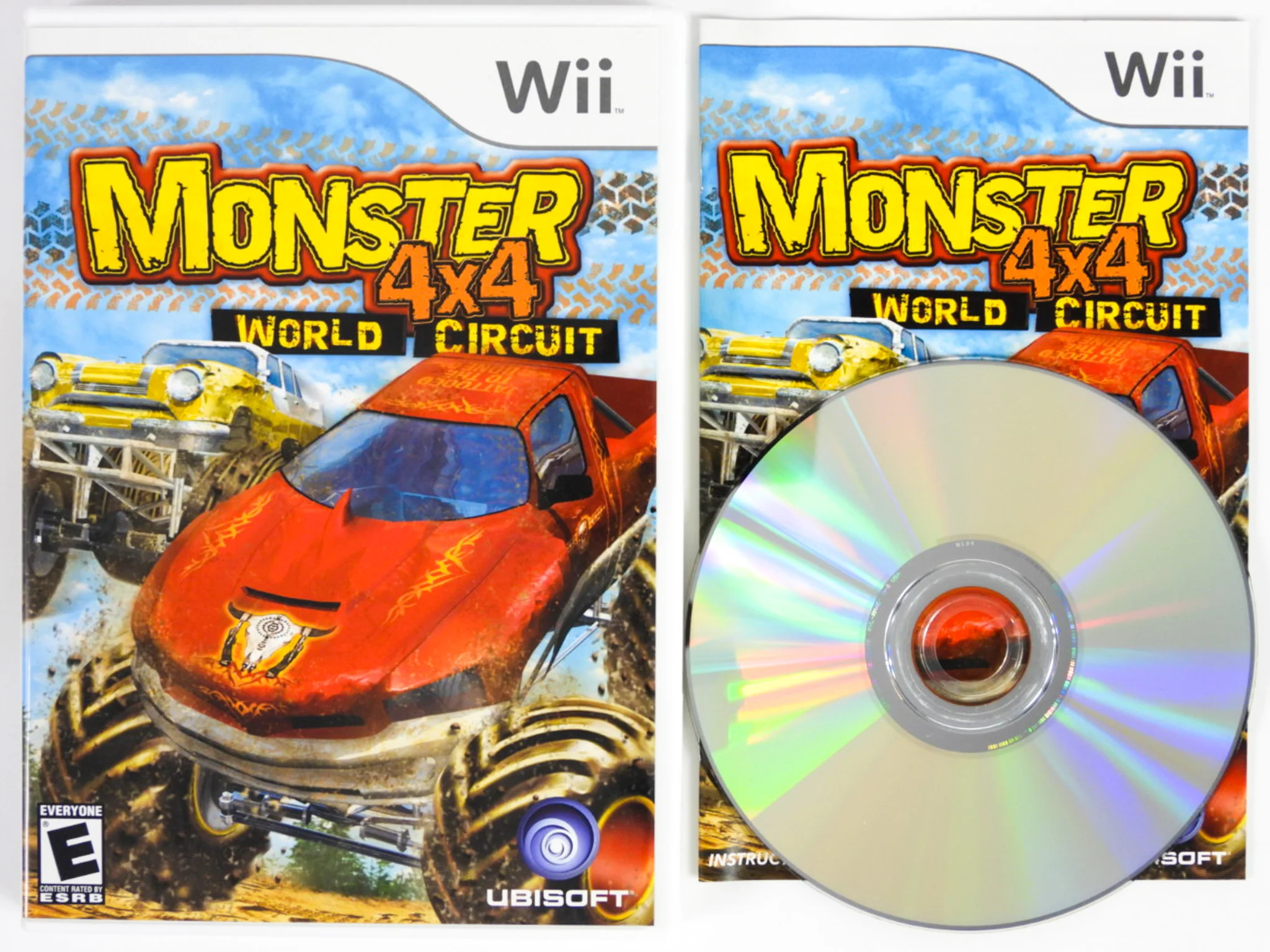 Monster 4X4 World Circuit [Steering Wheel Bundle] (Nintendo Wii) - Image 2