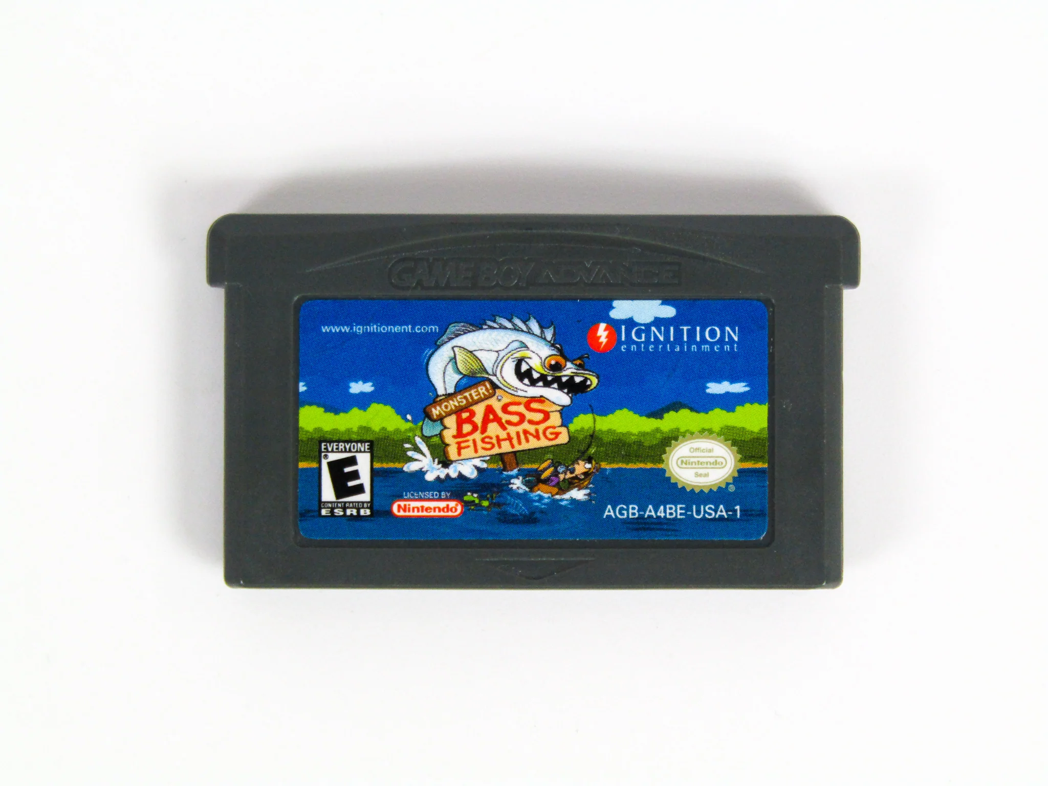 Monster Bass Fishing (Nintendo Game Boy Advance / GBA)