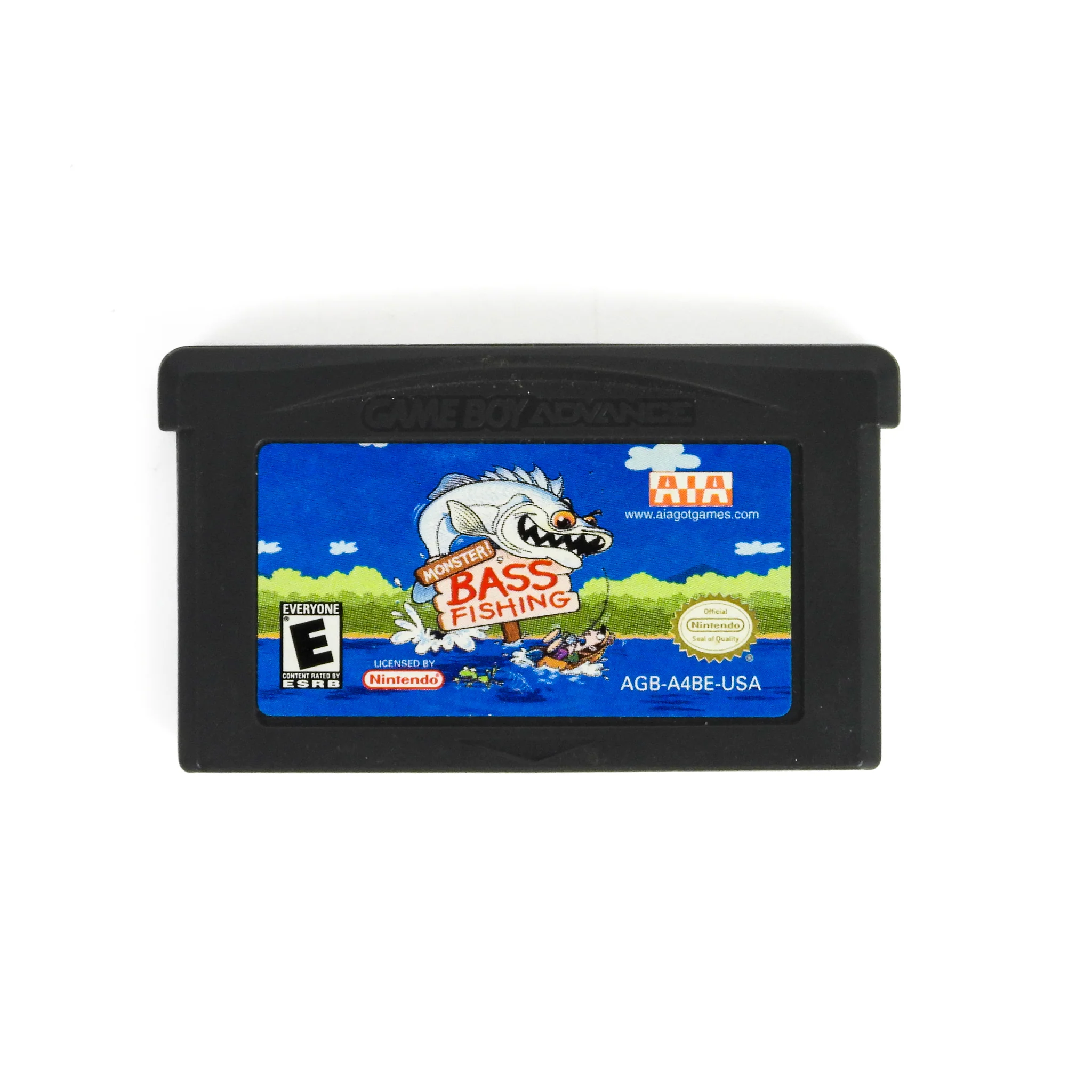 Monster Bass Fishing (Nintendo Game Boy Advance / GBA) - Image 2