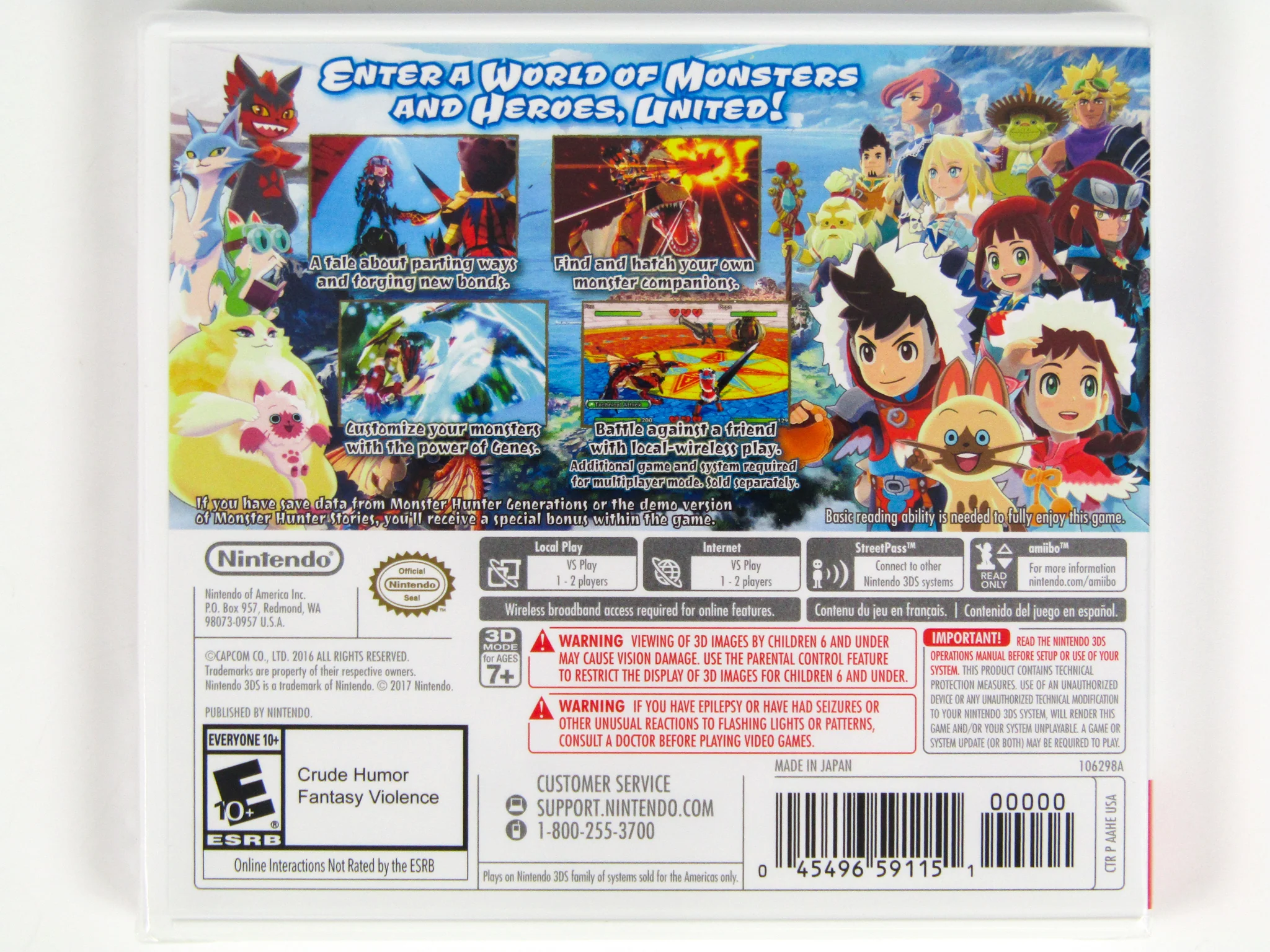 Monster Hunter Stories (Nintendo 3DS) - Image 2