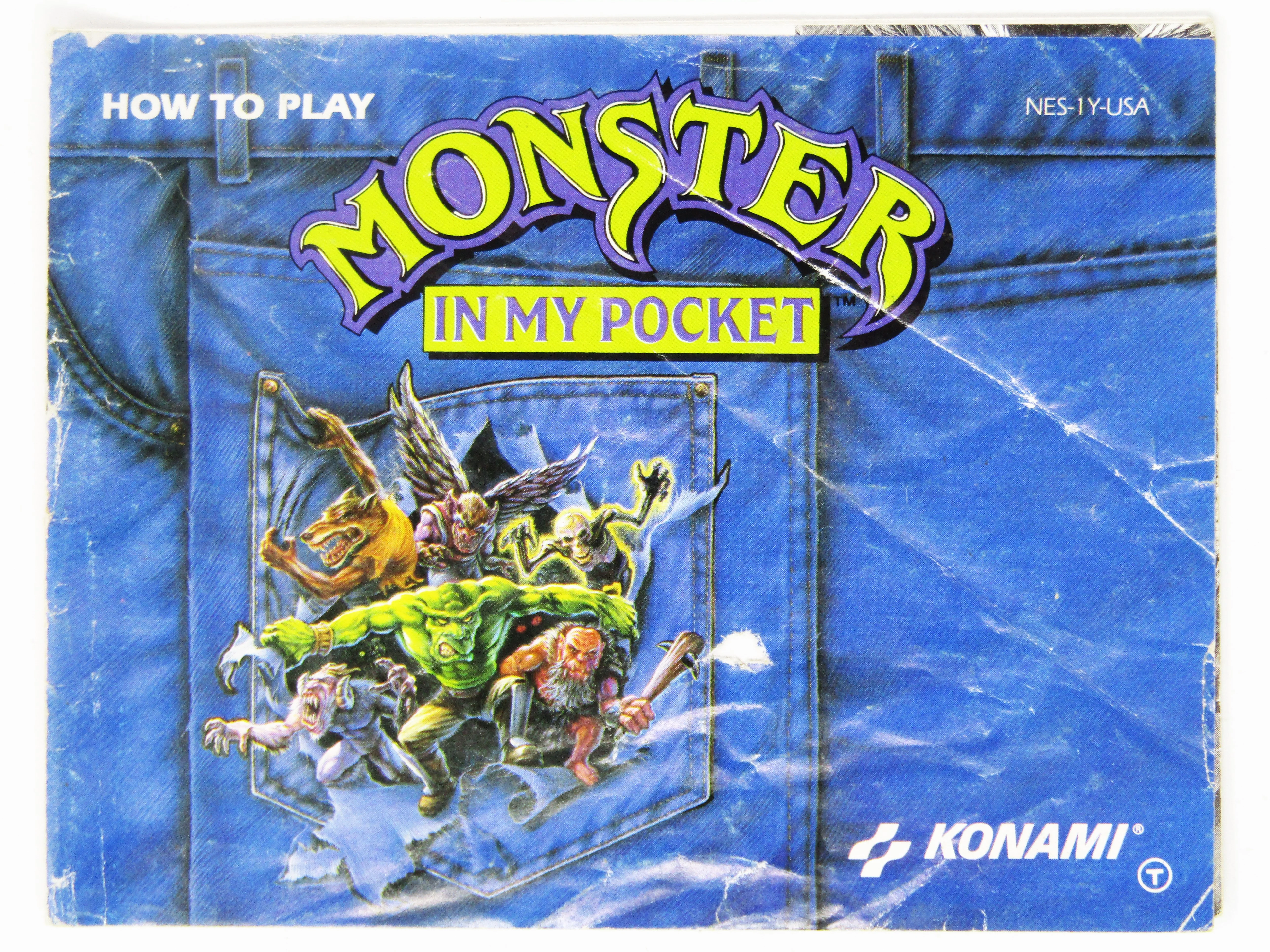 Monster In My Pocket [Manual] (Nintendo / NES)