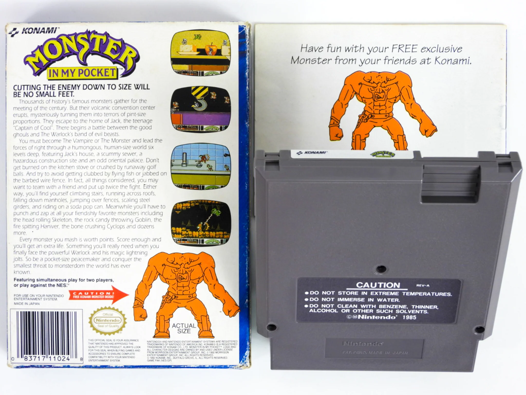 Monster in My Pocket (Nintendo / NES) - Image 2