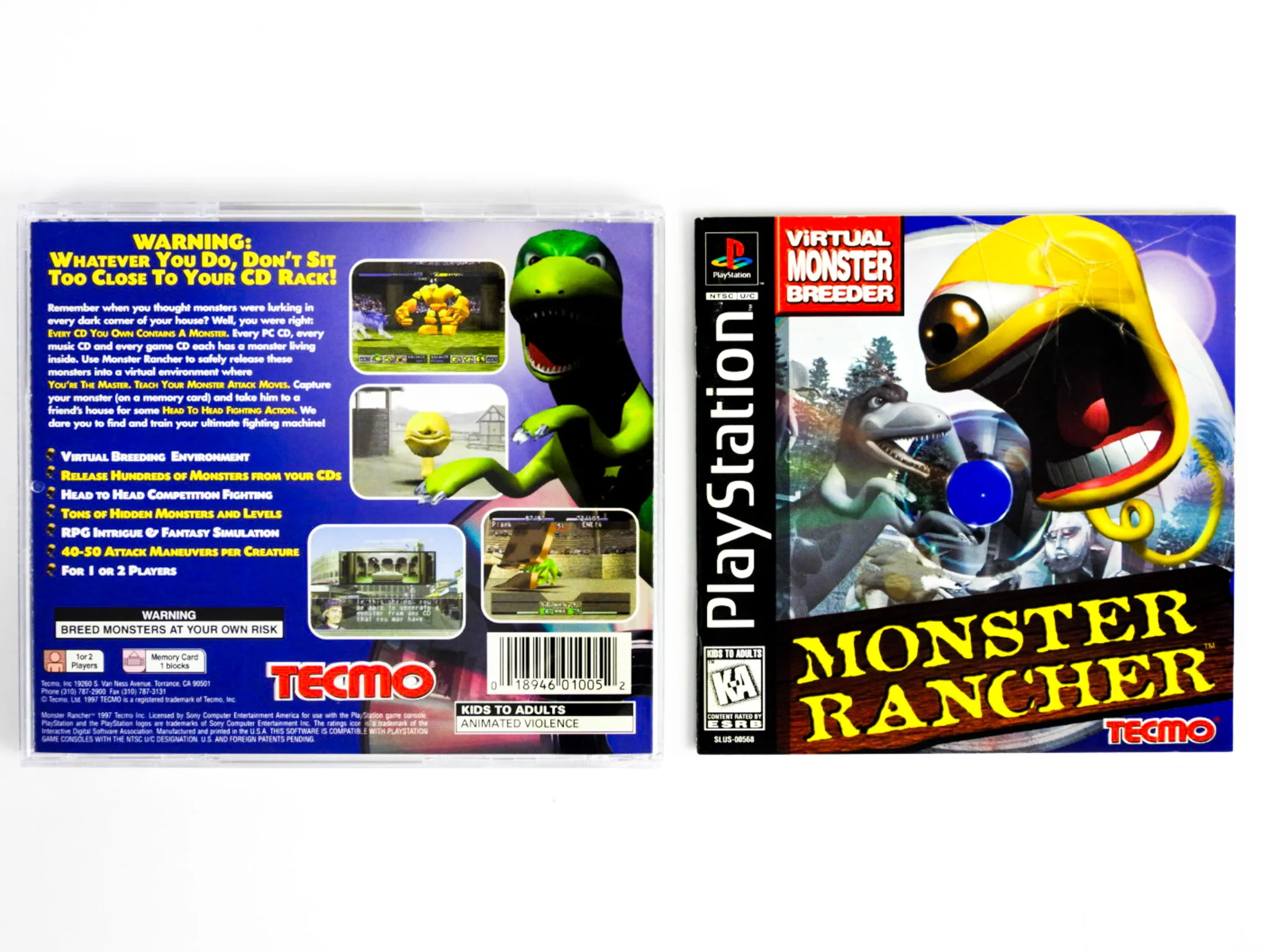 Monster Rancher (PlayStation / PS1) - Image 2
