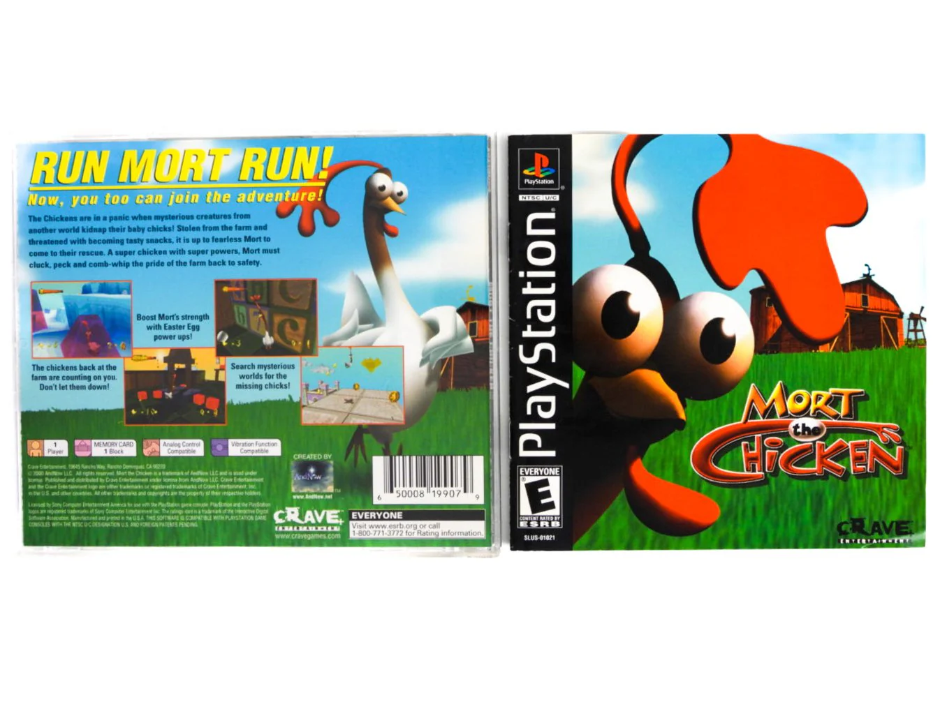 Mort the Chicken (PlayStation / PS1) - Image 2