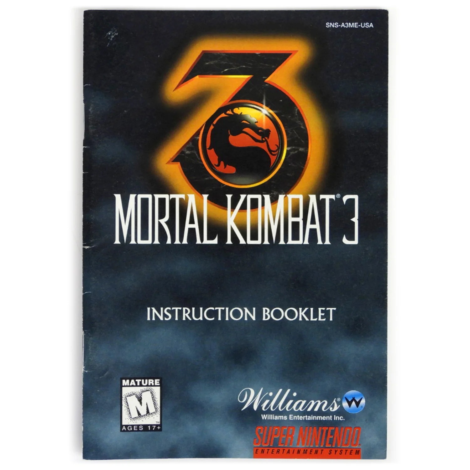 Mortal Kombat 3 [Manual] (Super Nintendo / SNES) - Image 3