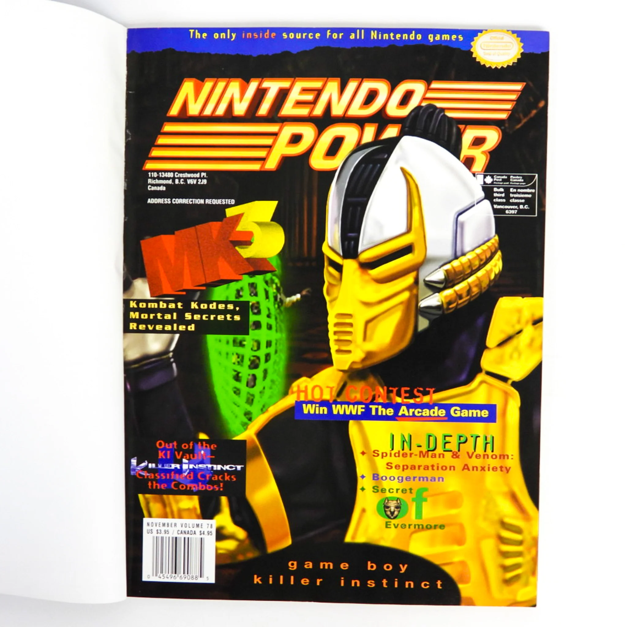 Mortal Kombat 3 [Volume 78] [Nintendo Power] (Magazines) - Image 5