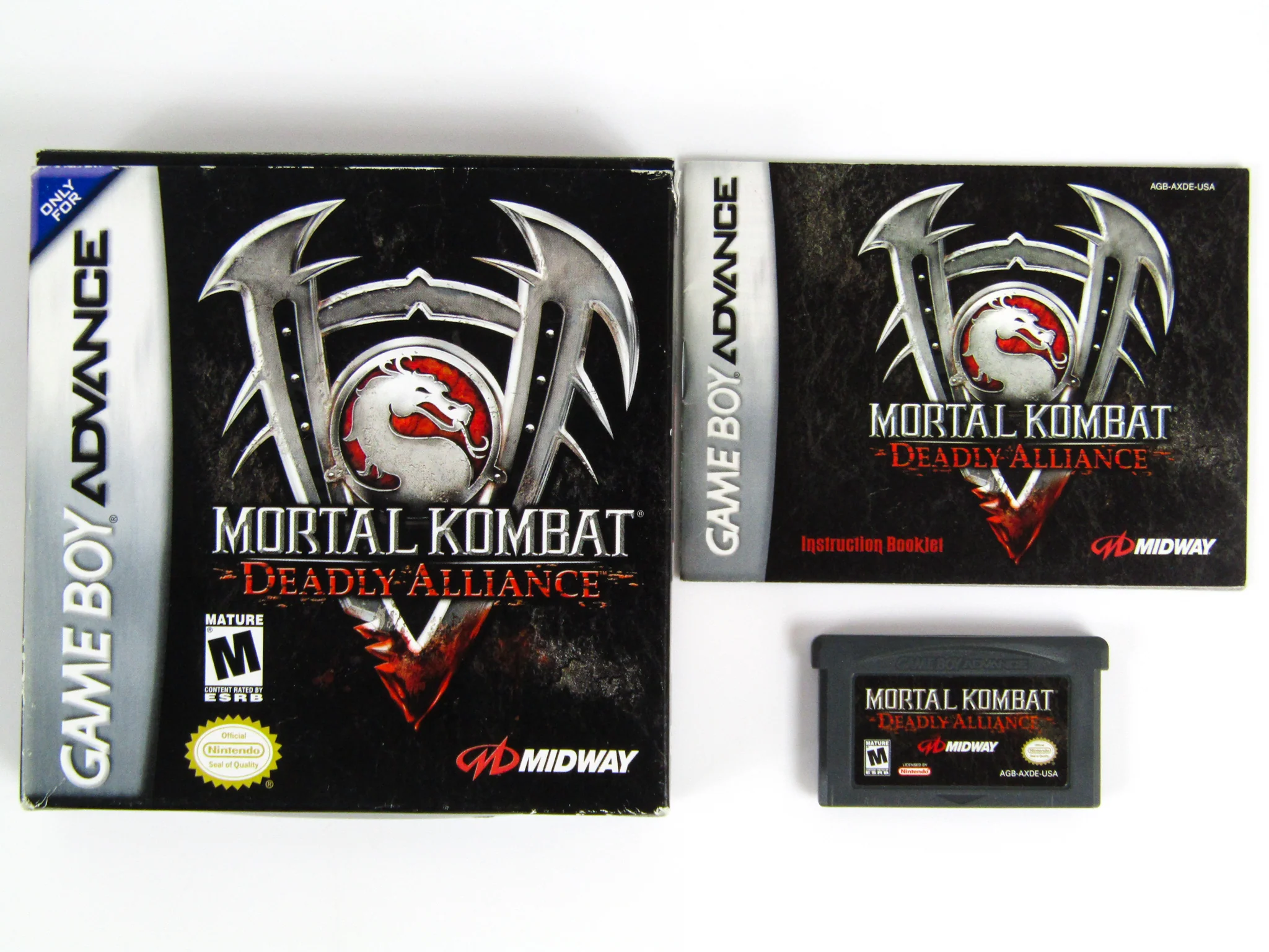 Mortal Kombat Deadly Alliance (Nintendo Game Boy Advance / GBA) - Image 2