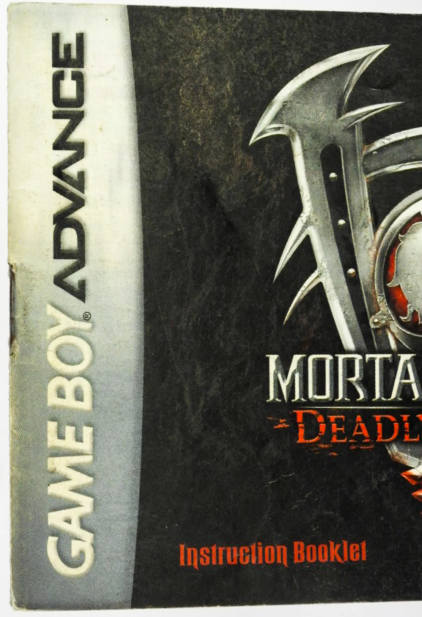 Mortal Kombat Deadly Alliance [Manual] (Nintendo Game Boy Advance / GBA) - Image 3