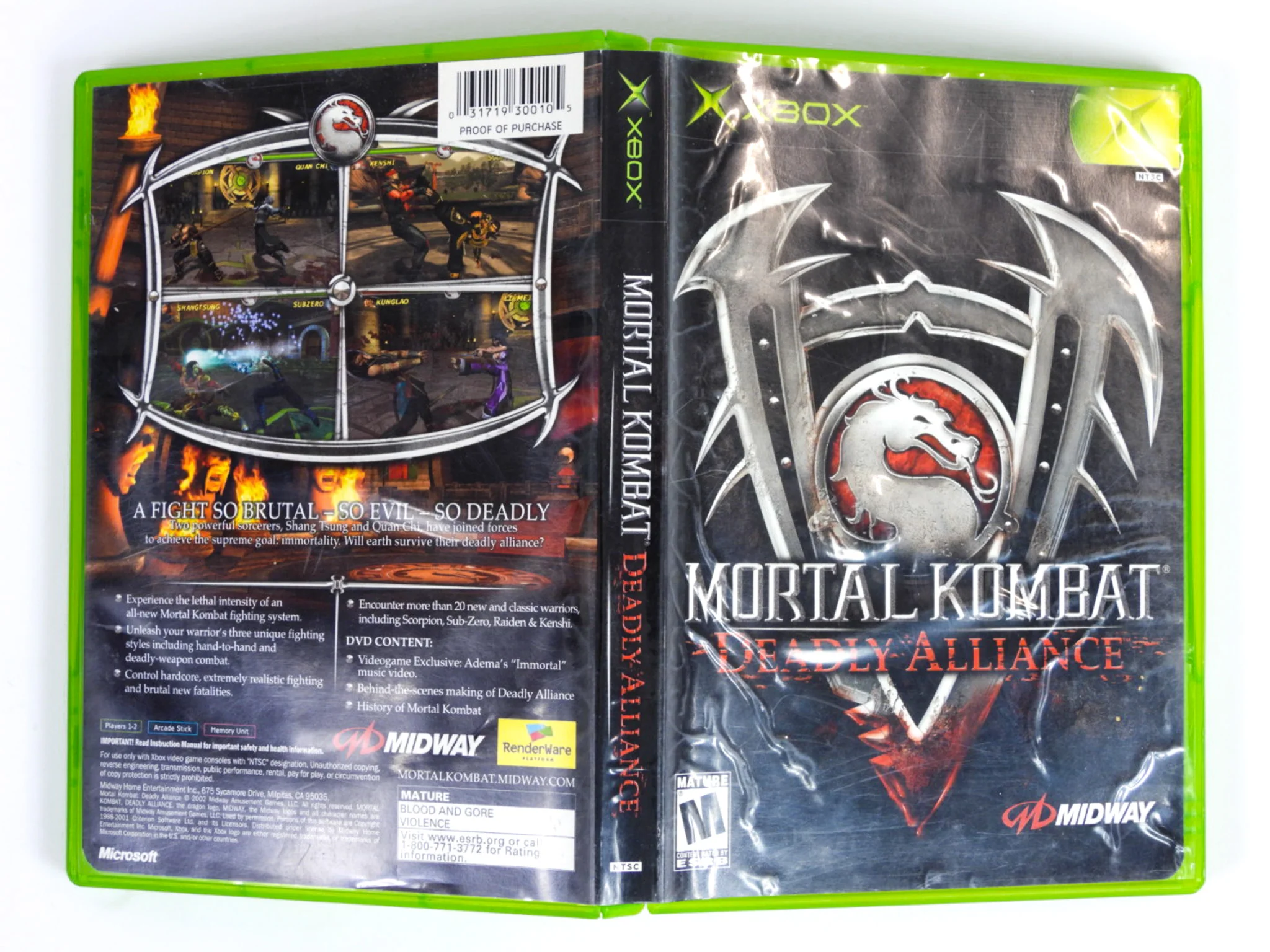 Mortal Kombat Deadly Alliance (Xbox) - Image 4