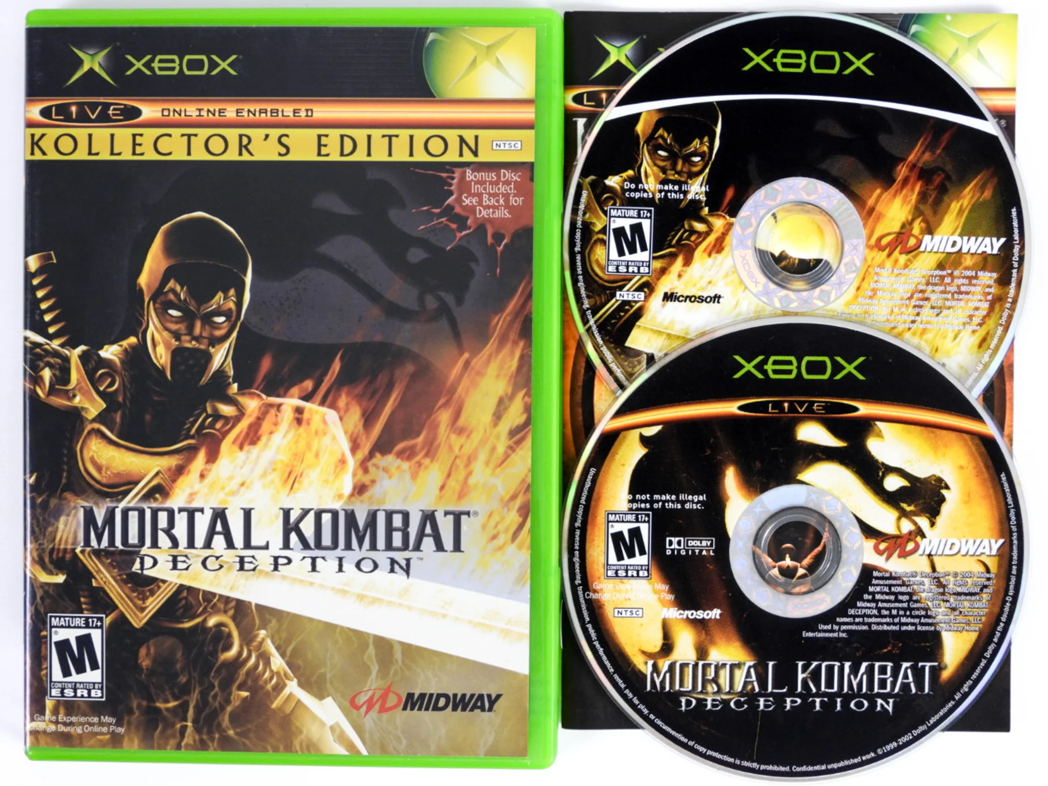 Mortal Kombat: Deception Kollector's Edition: Scorpion Version (Xbox) - Image 3
