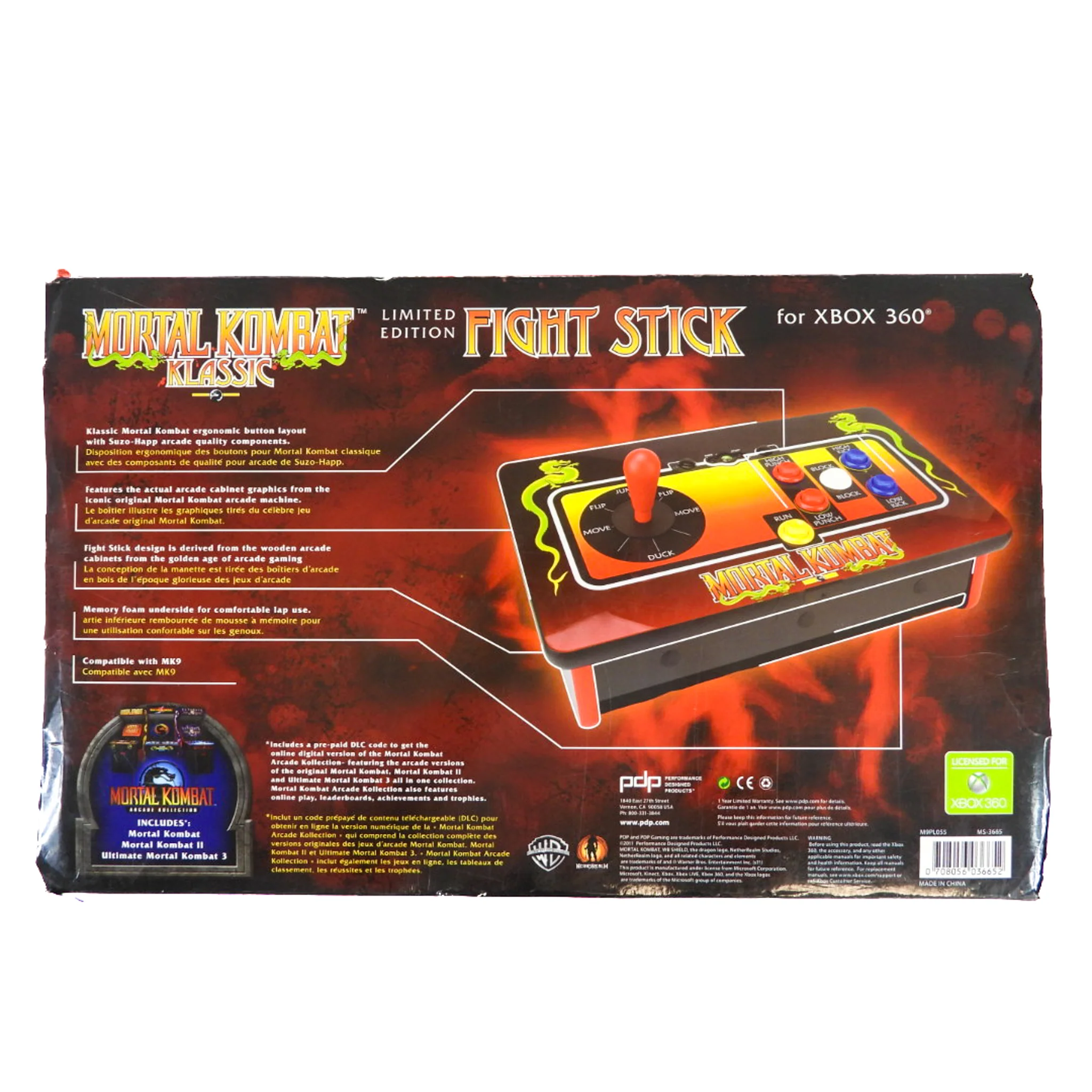 Mortal Kombat Fight Stick [Limited Edition] (Xbox 360) - Image 4
