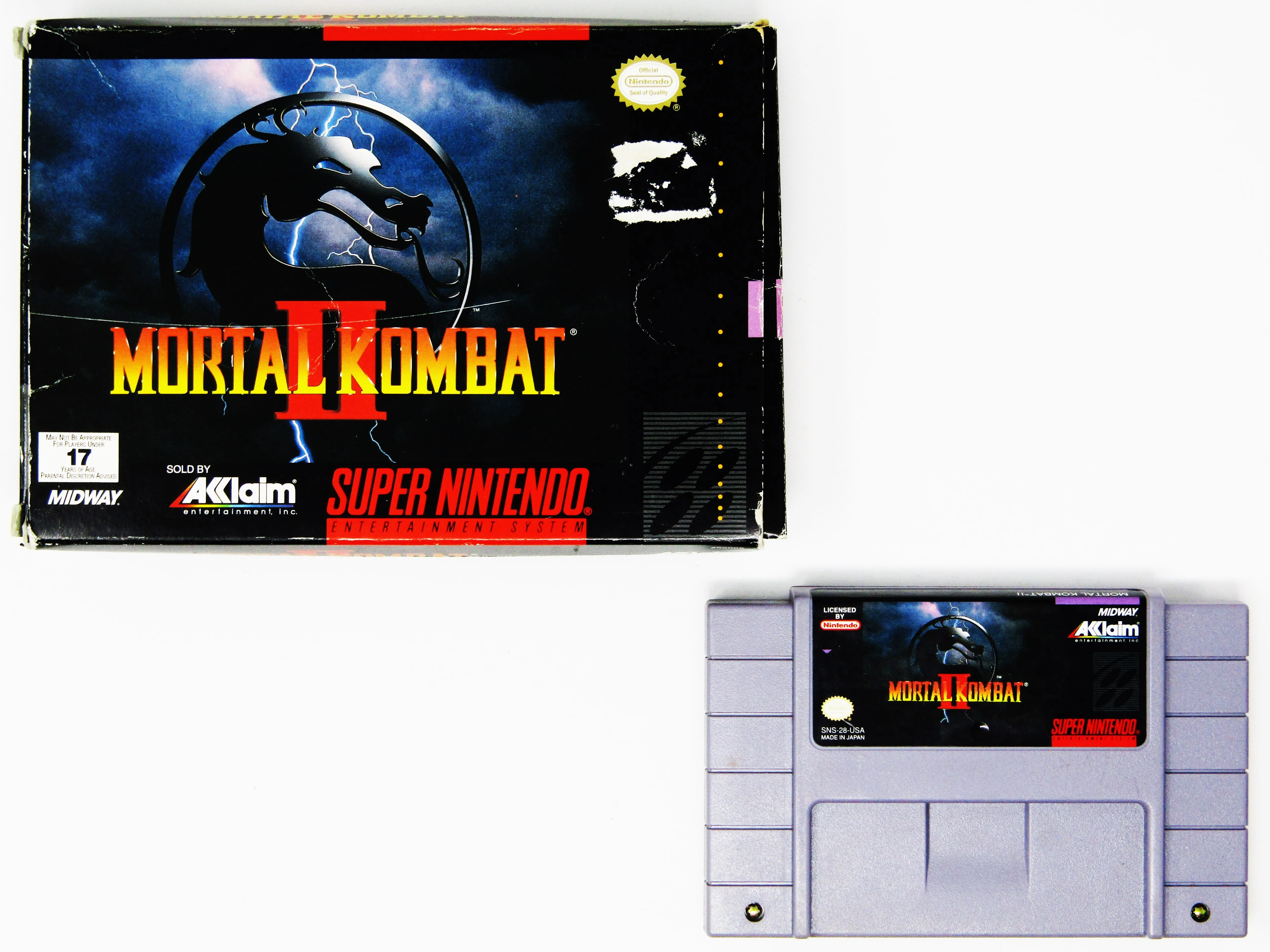 Mortal Kombat II 2 (Super Nintendo / SNES) - Image 12