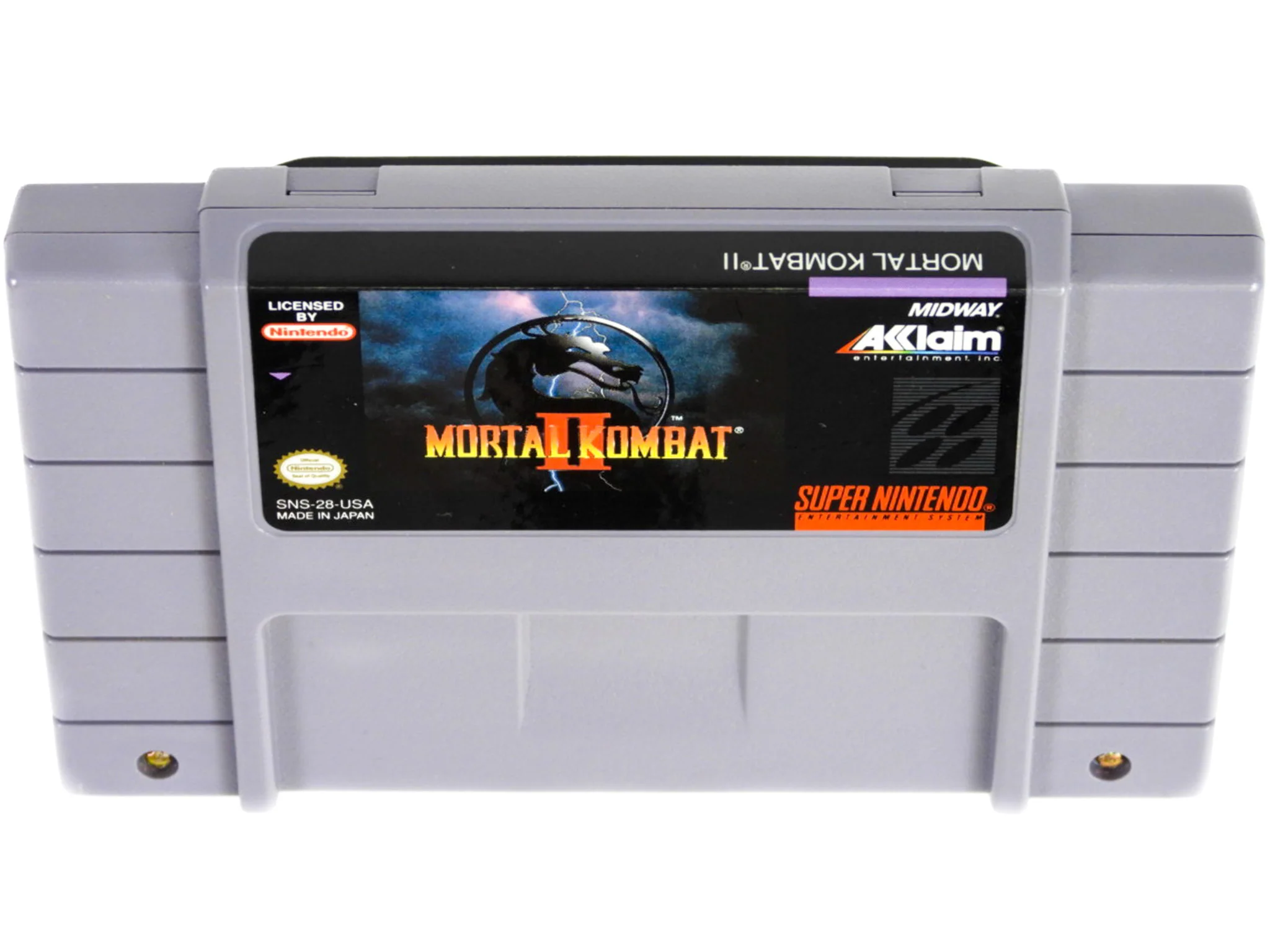 Mortal Kombat II 2 (Super Nintendo / SNES) - Image 13
