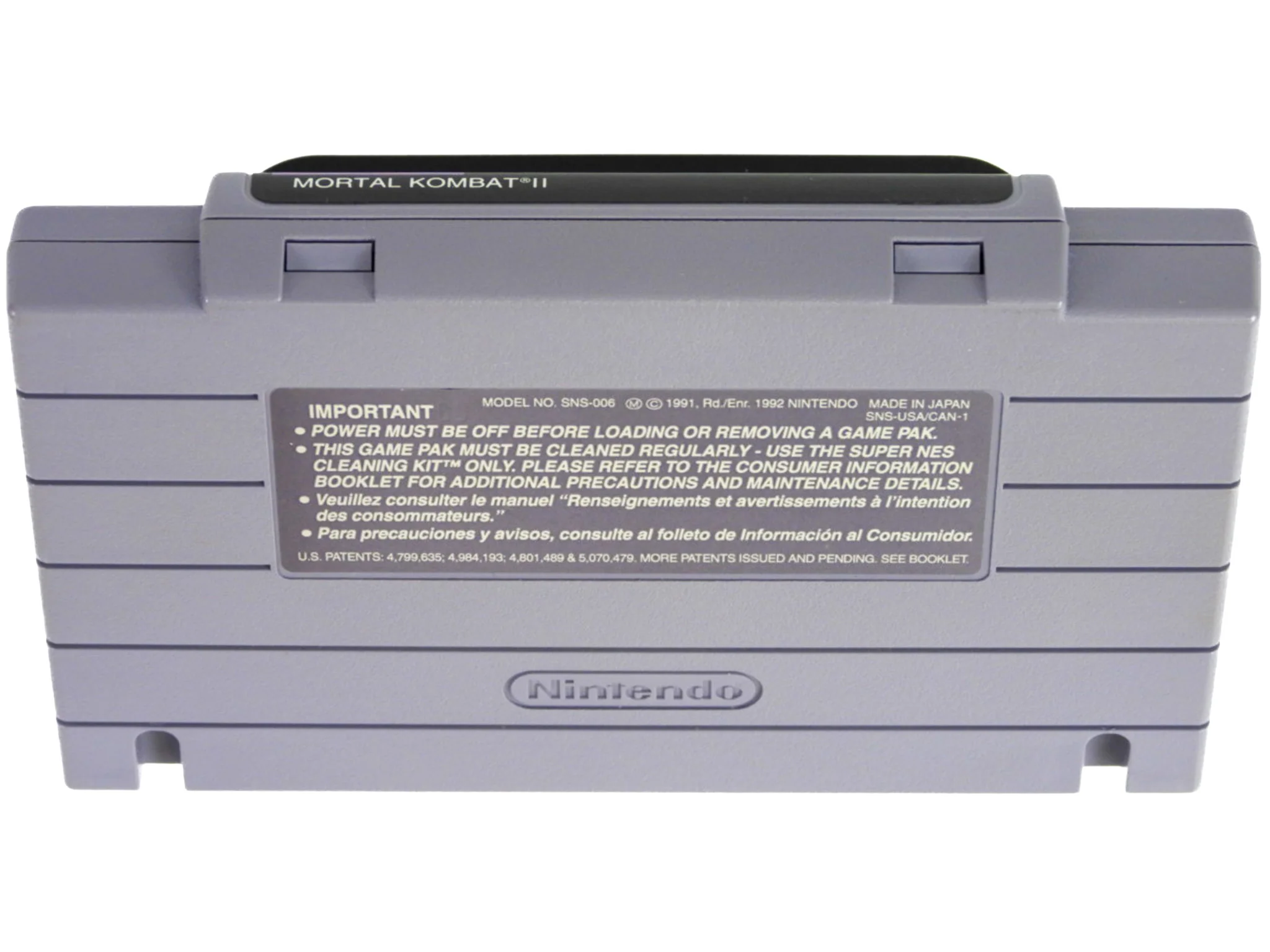 Mortal Kombat II 2 (Super Nintendo / SNES) - Image 14