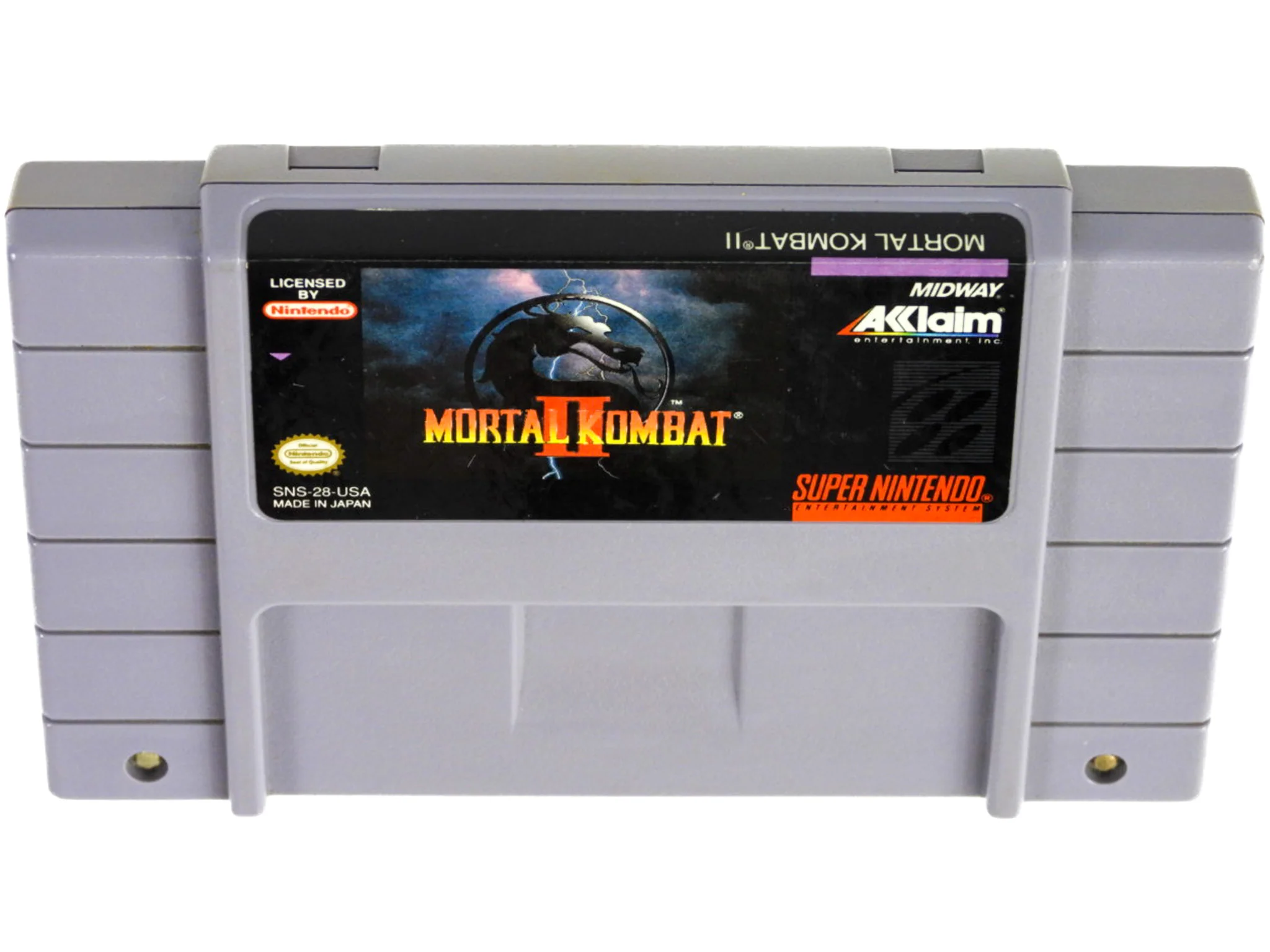 Mortal Kombat II 2 (Super Nintendo / SNES) - Image 15