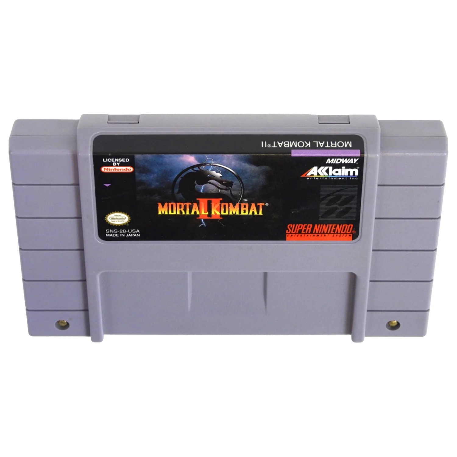 Mortal Kombat II 2 (Super Nintendo / SNES) - Image 17