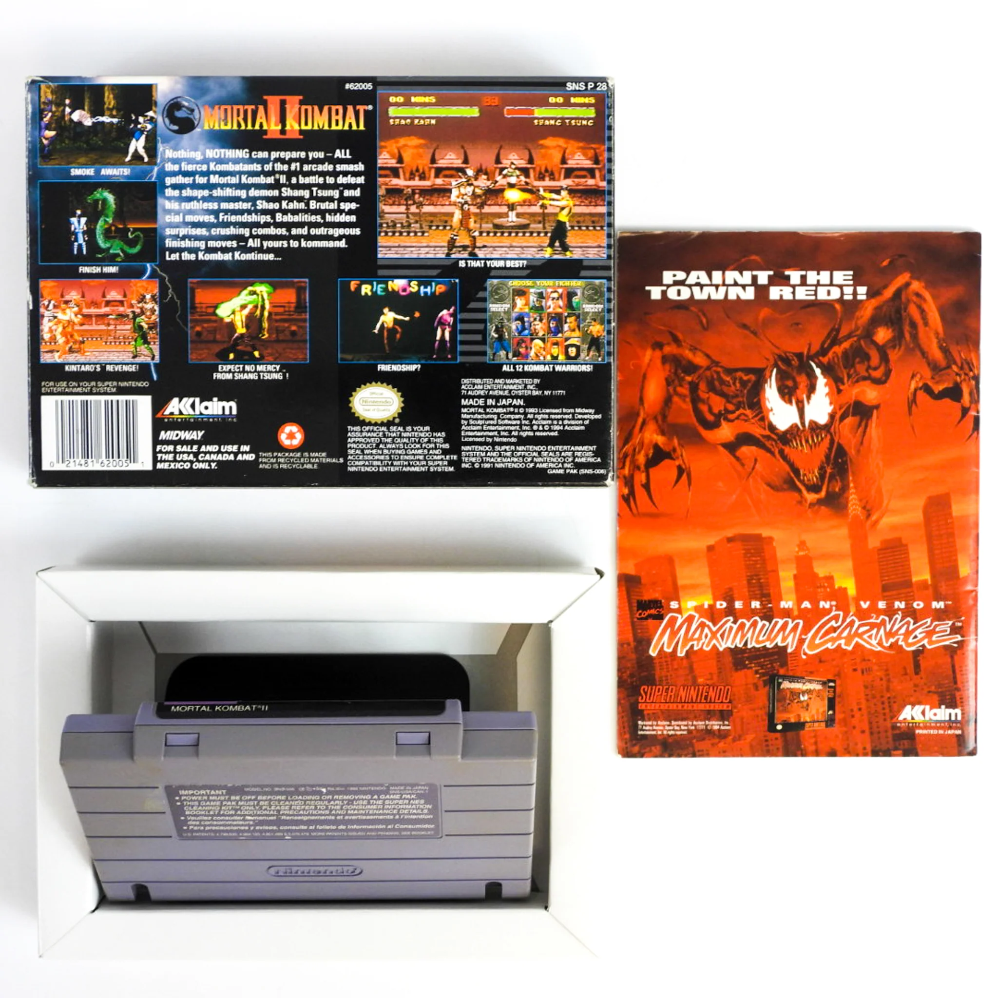 Mortal Kombat II 2 (Super Nintendo / SNES) - Image 3