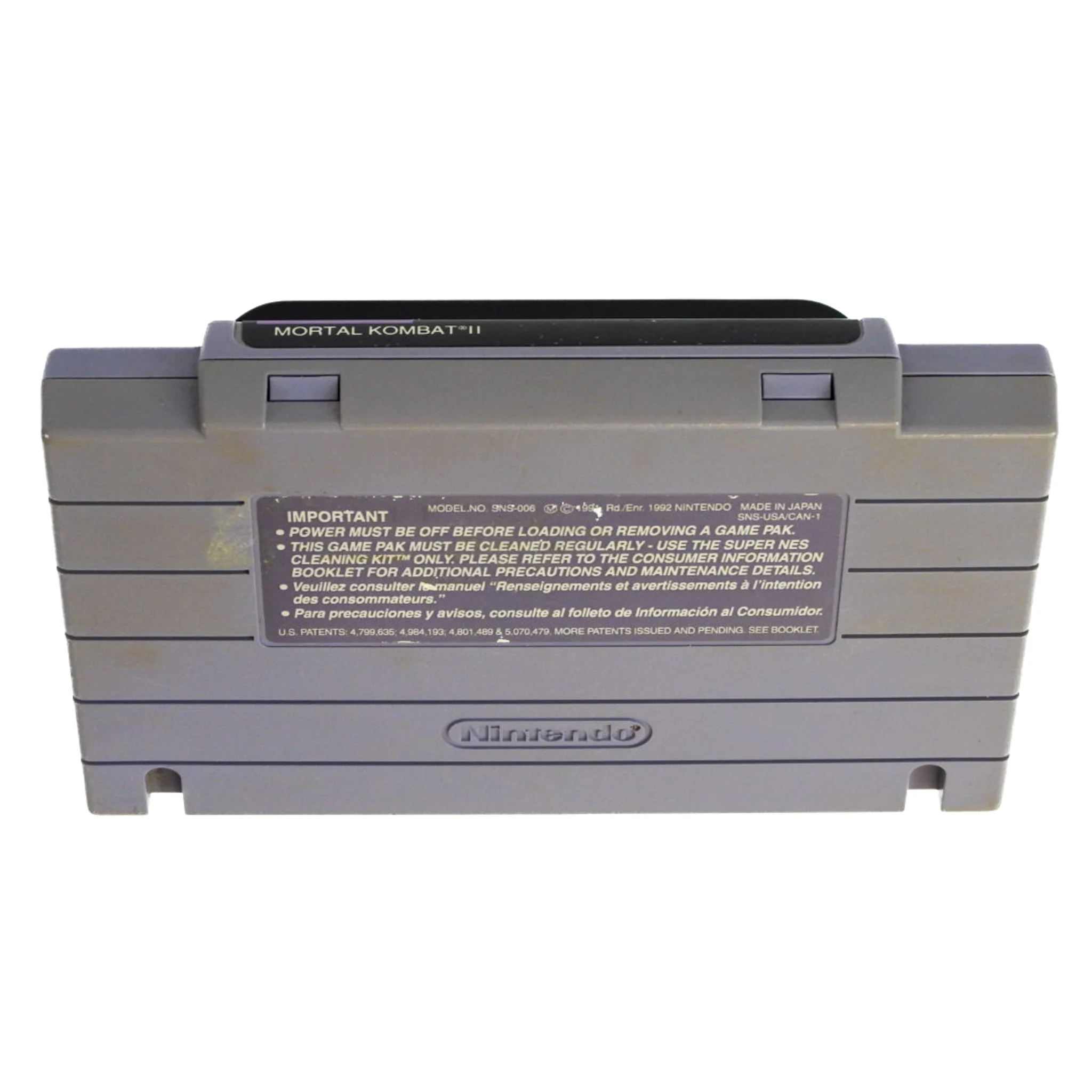 Mortal Kombat II 2 (Super Nintendo / SNES) - Image 7