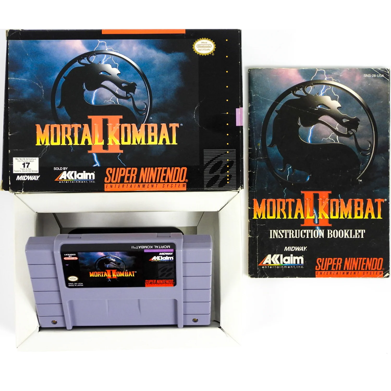 Mortal Kombat II 2 (Super Nintendo / SNES) - Image 8